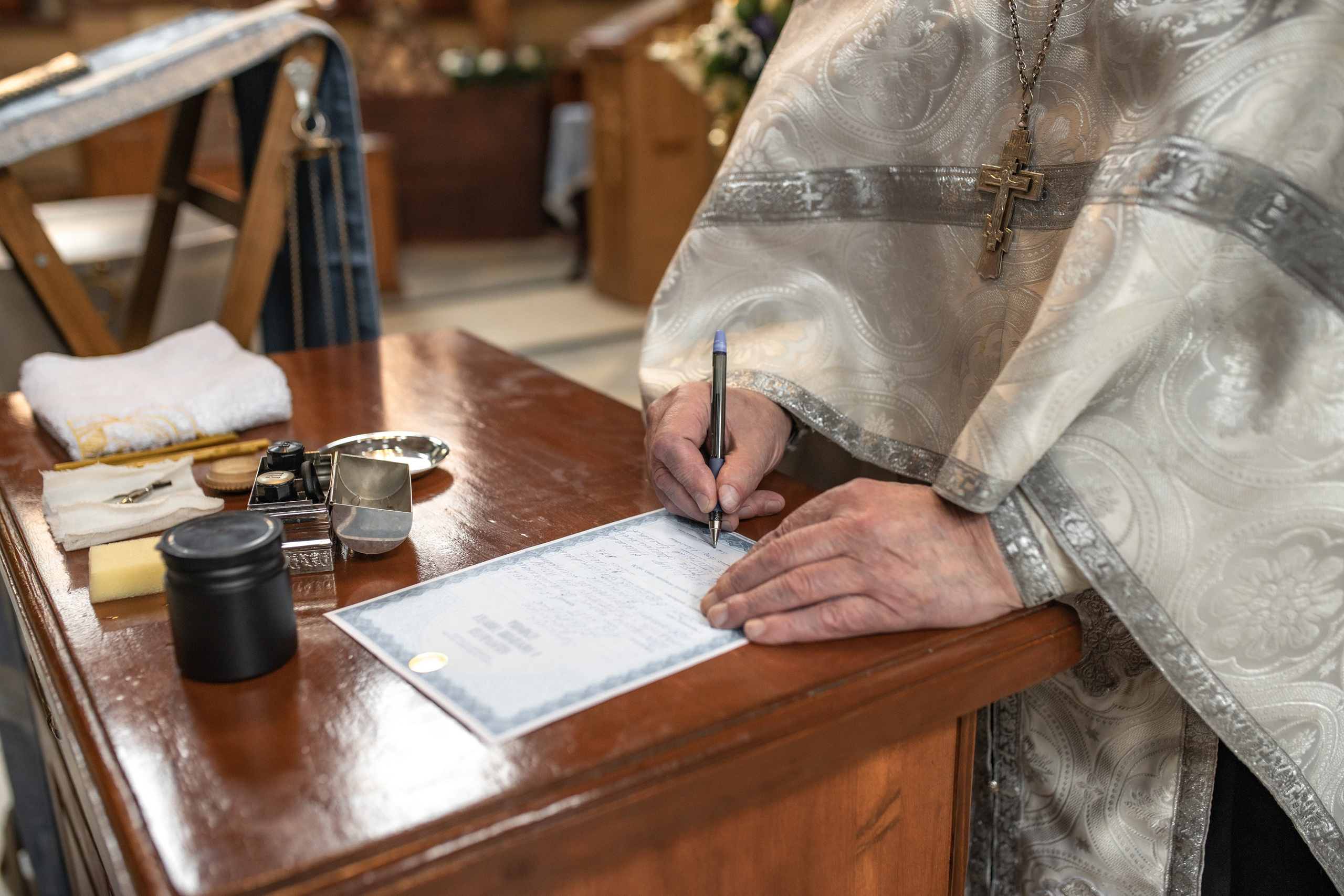 Таинство крещения Вероники. Фотограф в Железнодорожном и Балашихе