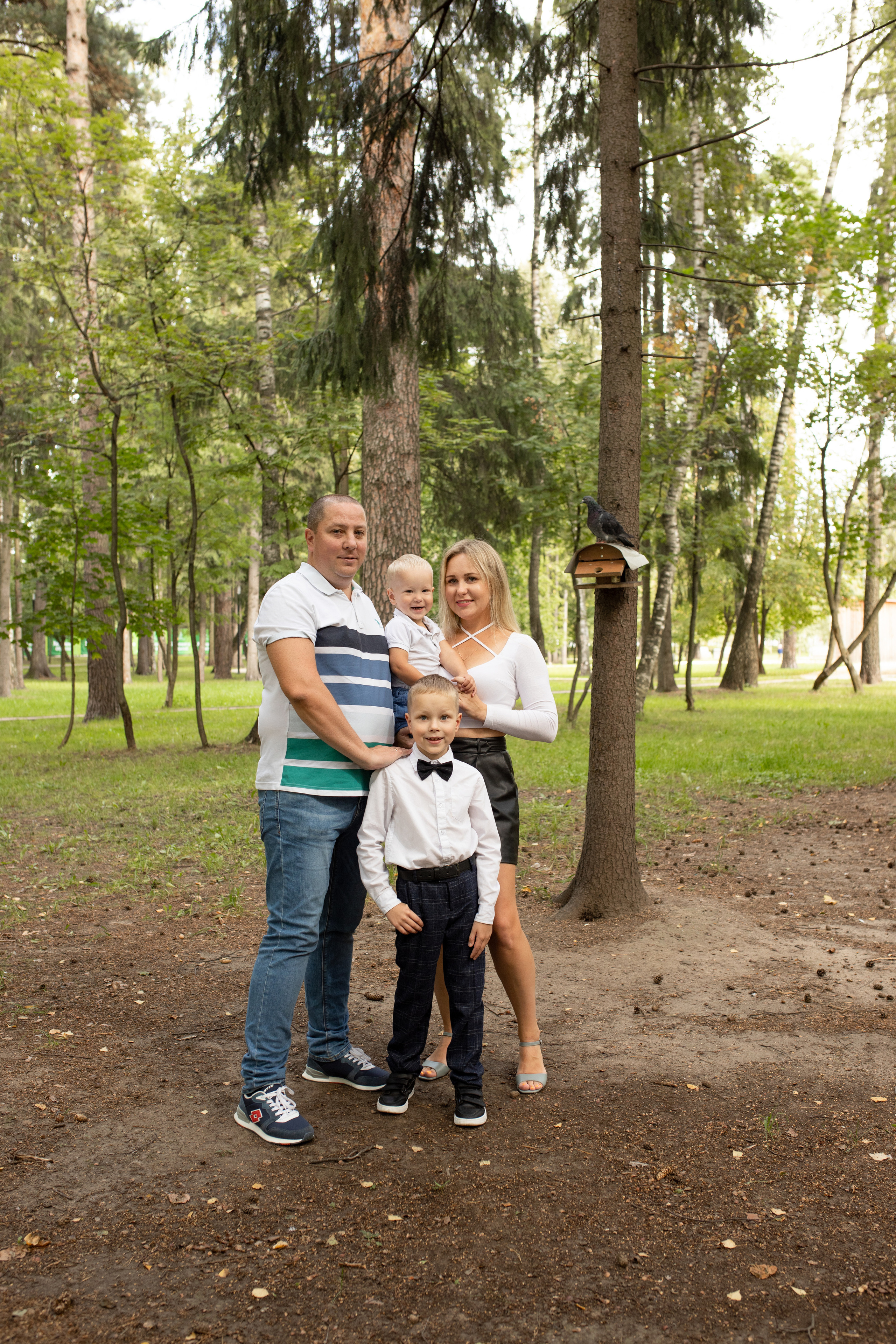 Семейная фотосессия в парке для Оли. Фотограф в Железнодорожном и Балашихе