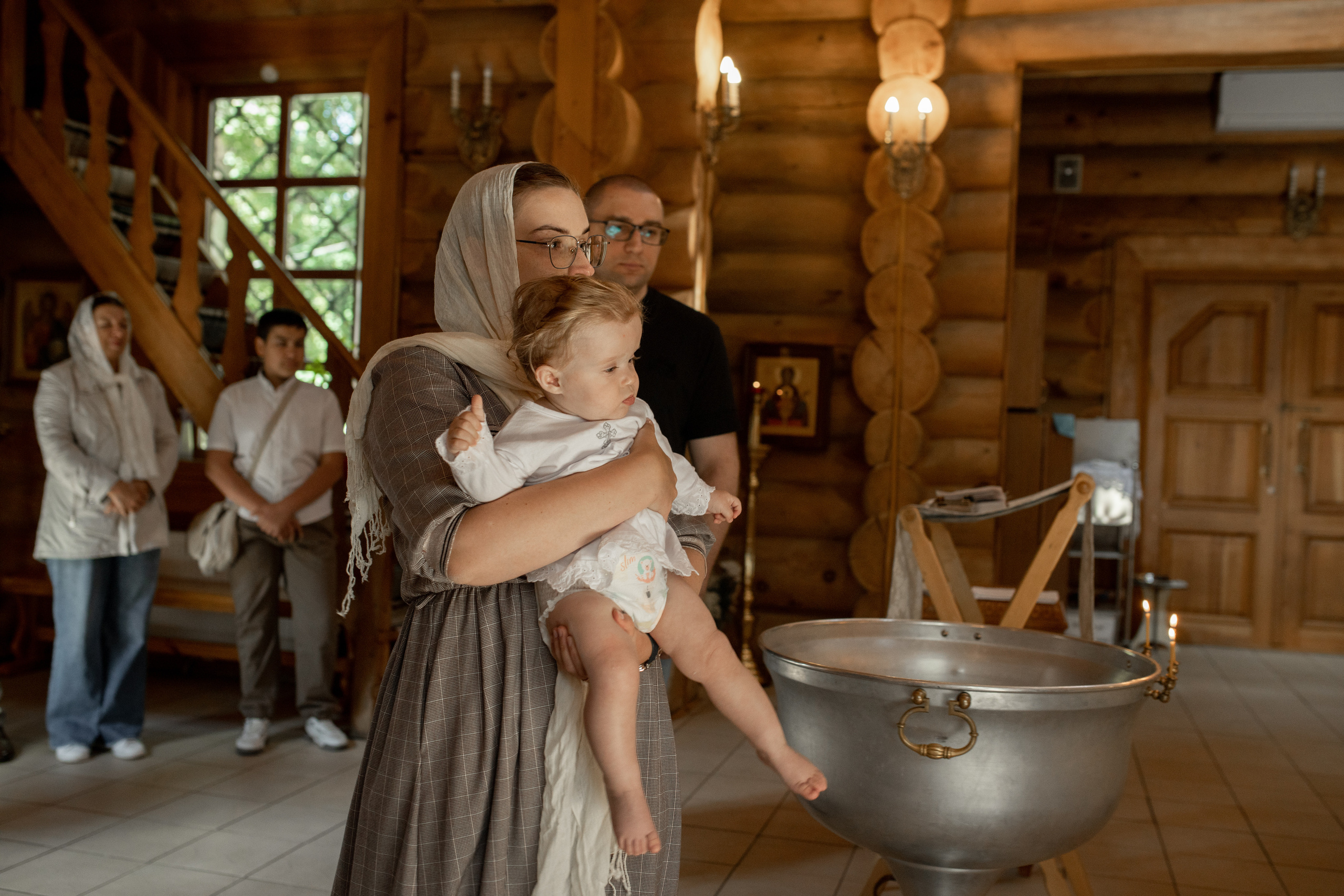 Фотосессия Таинства крещения ВНИИПО. Фотограф в Железнодорожном и Балашихе