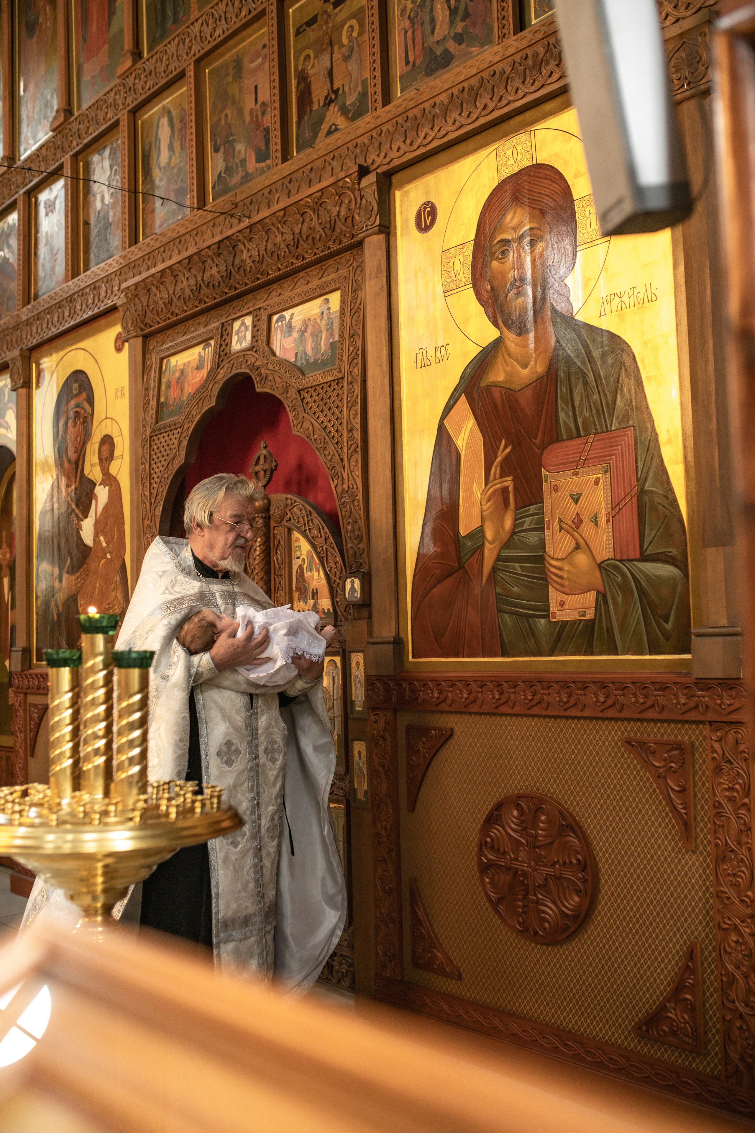 Таинство крещения Вероники. Фотограф в Железнодорожном и Балашихе