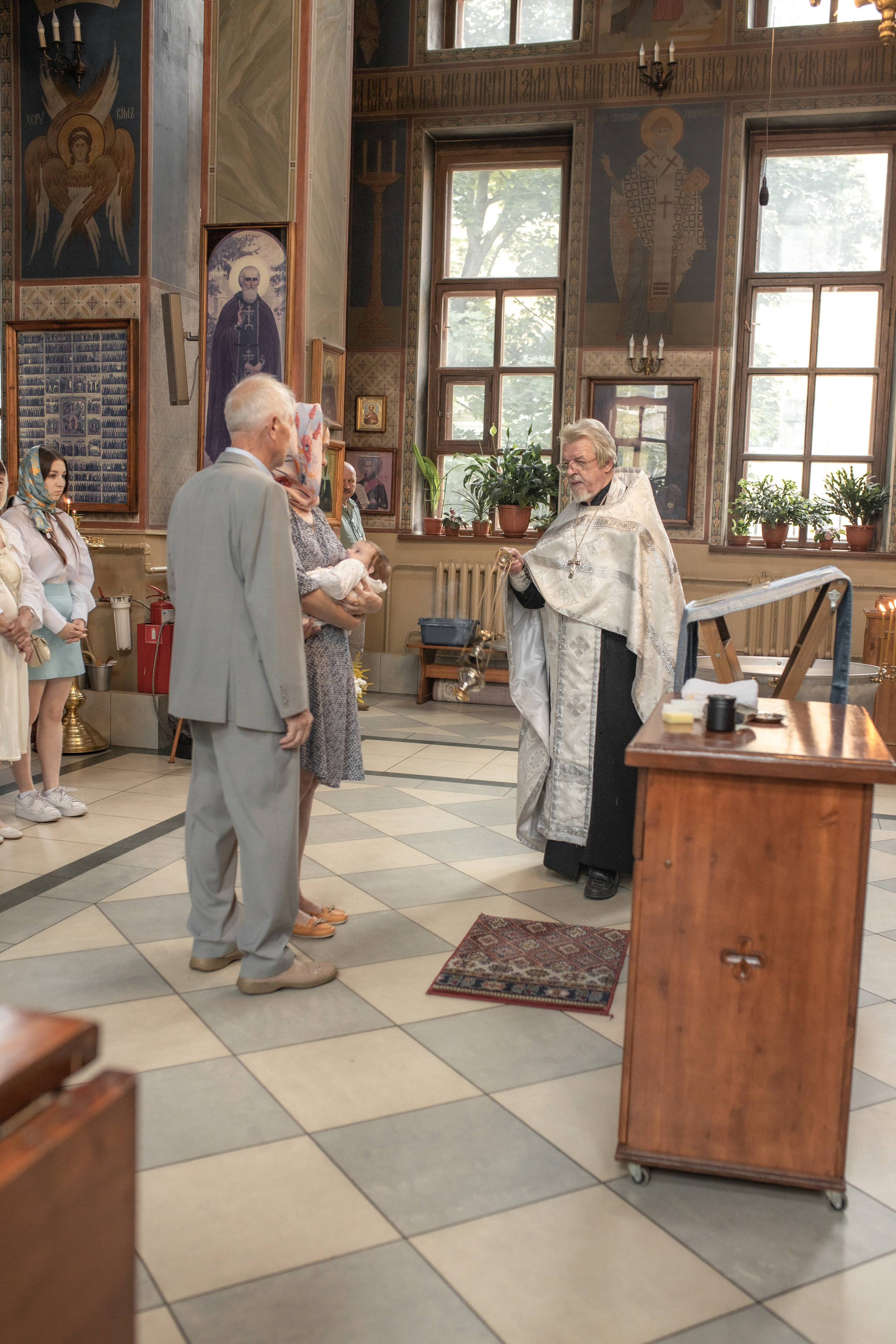 Таинство крещения Вероники. Фотограф в Железнодорожном и Балашихе