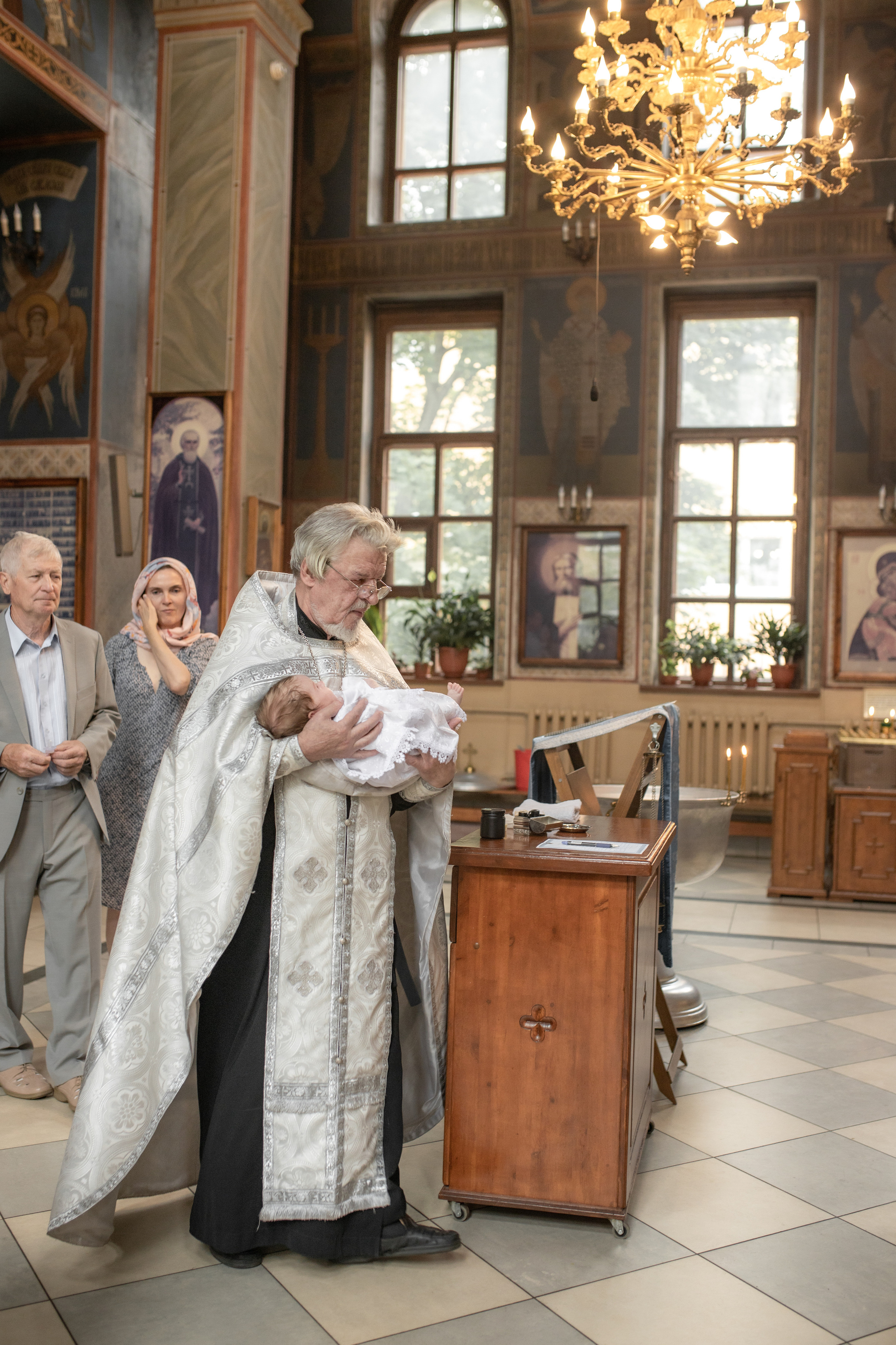 Таинство крещения Вероники. Фотограф в Железнодорожном и Балашихе