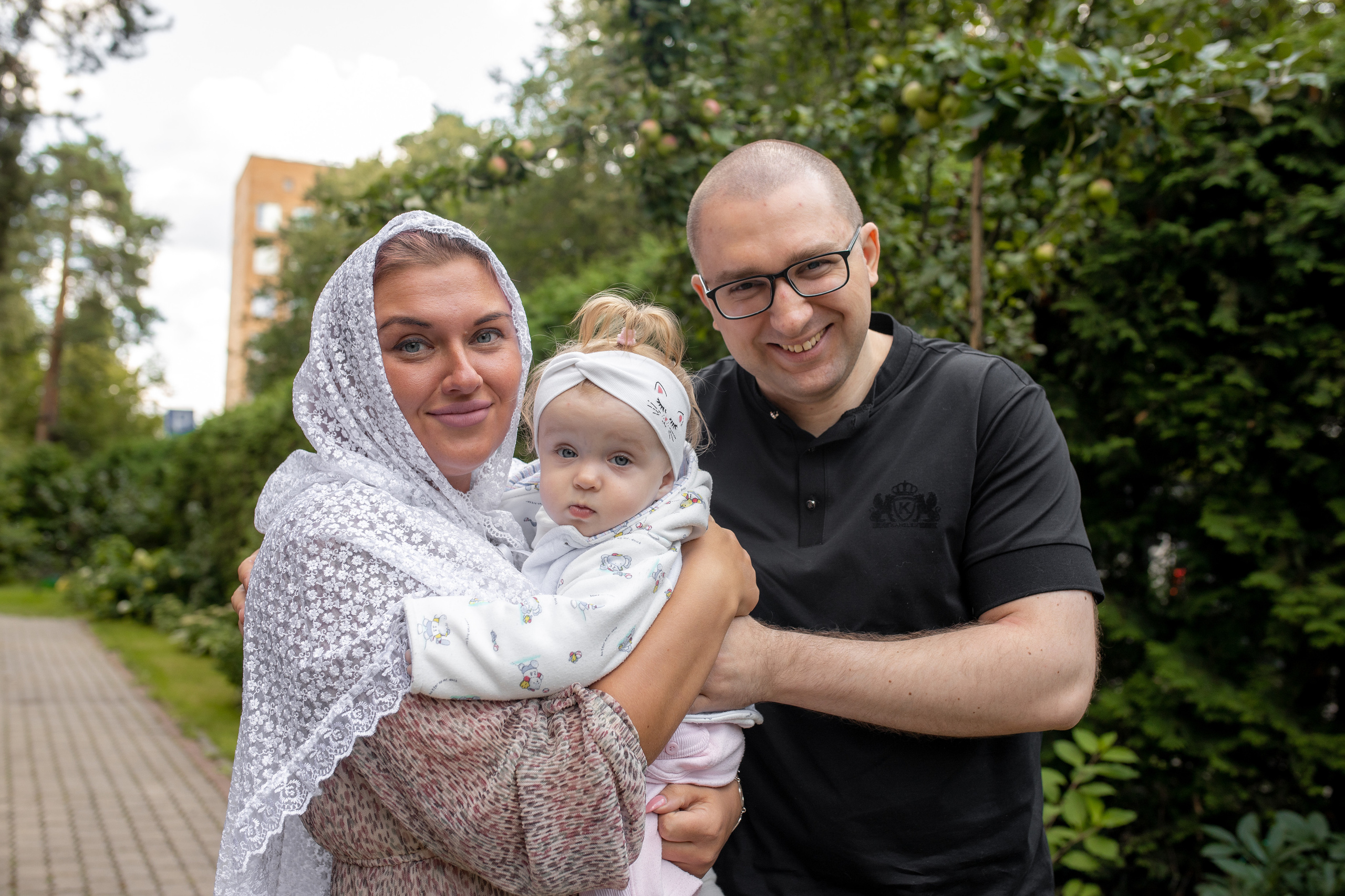 Фотосессия Таинства крещения ВНИИПО. Фотограф в Железнодорожном и Балашихе