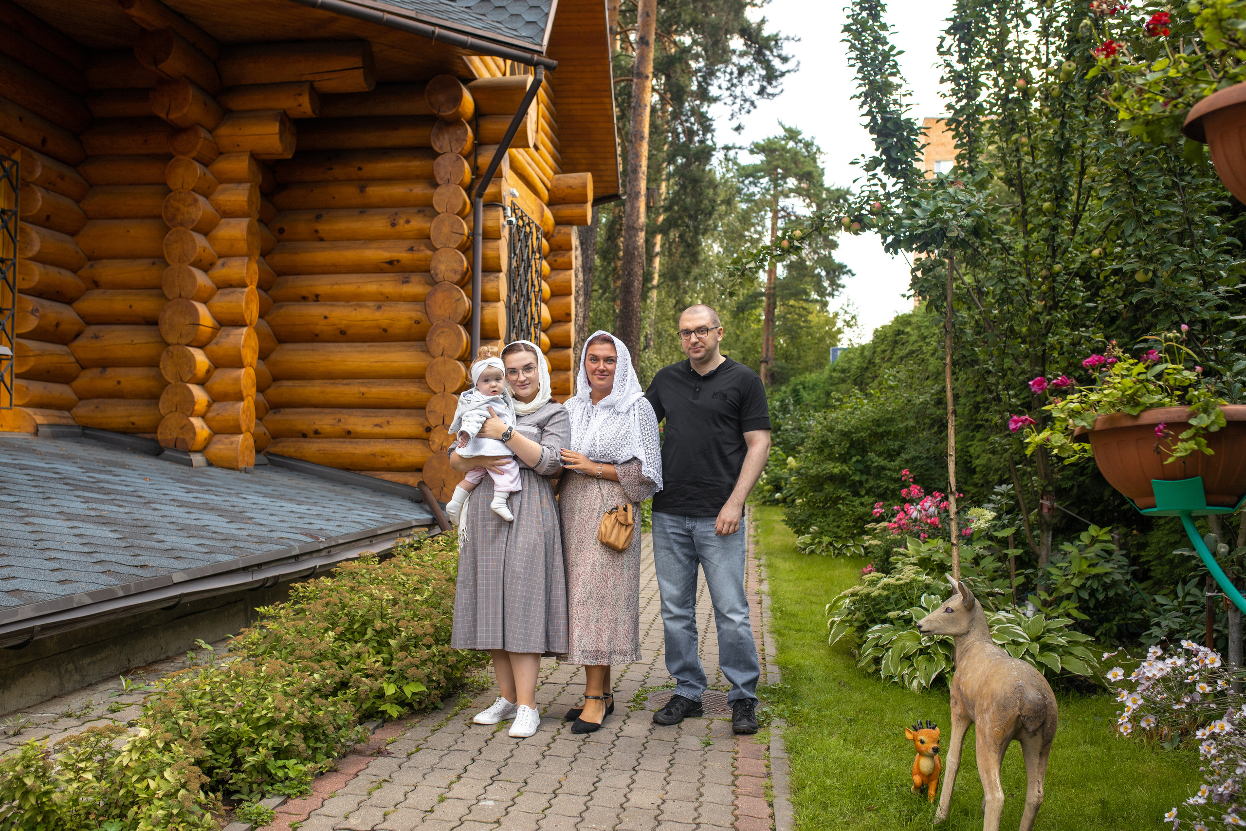 Фотосессия Таинства крещения ВНИИПО. Фотограф в Железнодорожном и Балашихе