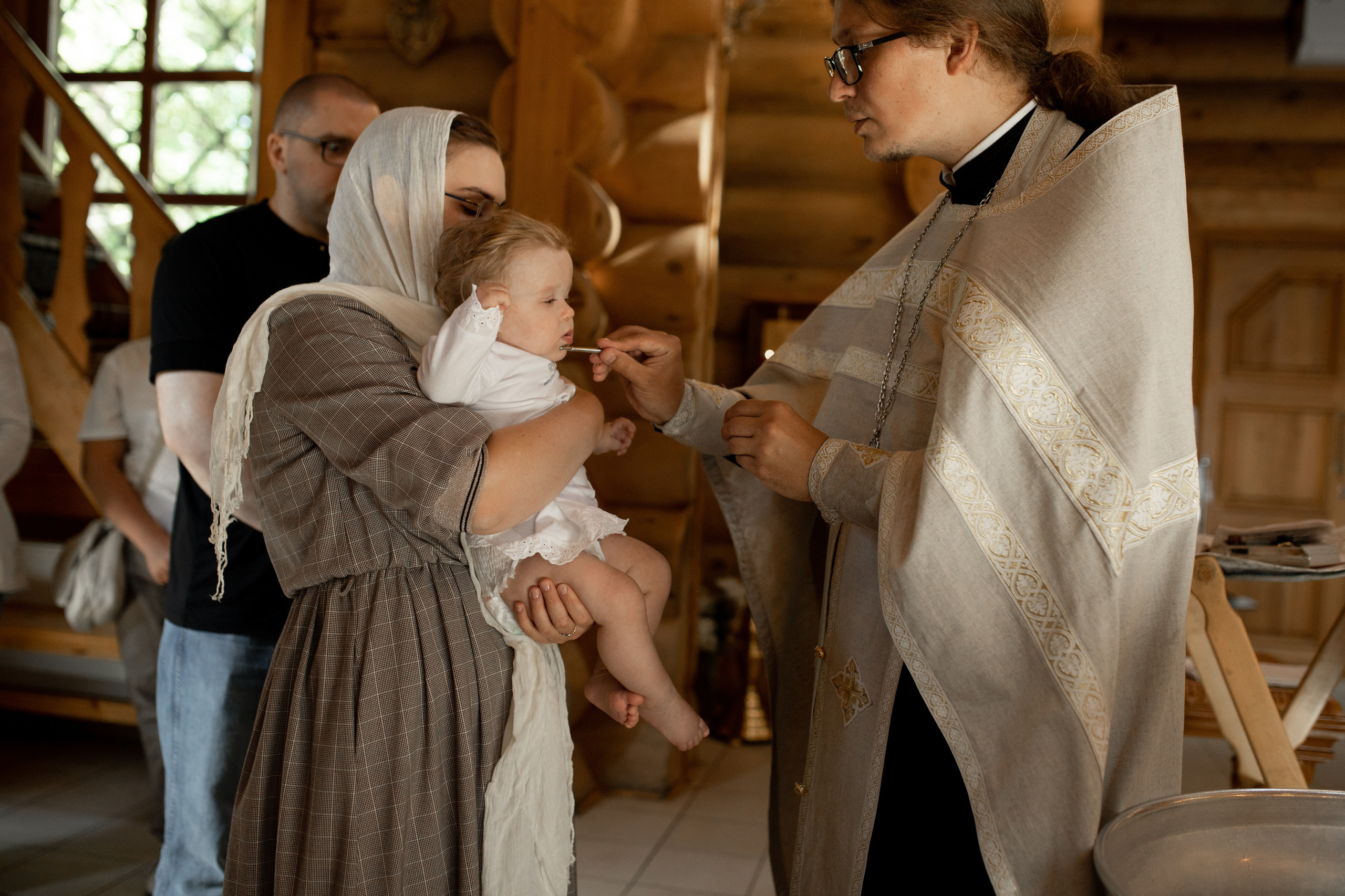 Фотосессия Таинства крещения ВНИИПО. Фотограф в Железнодорожном и Балашихе