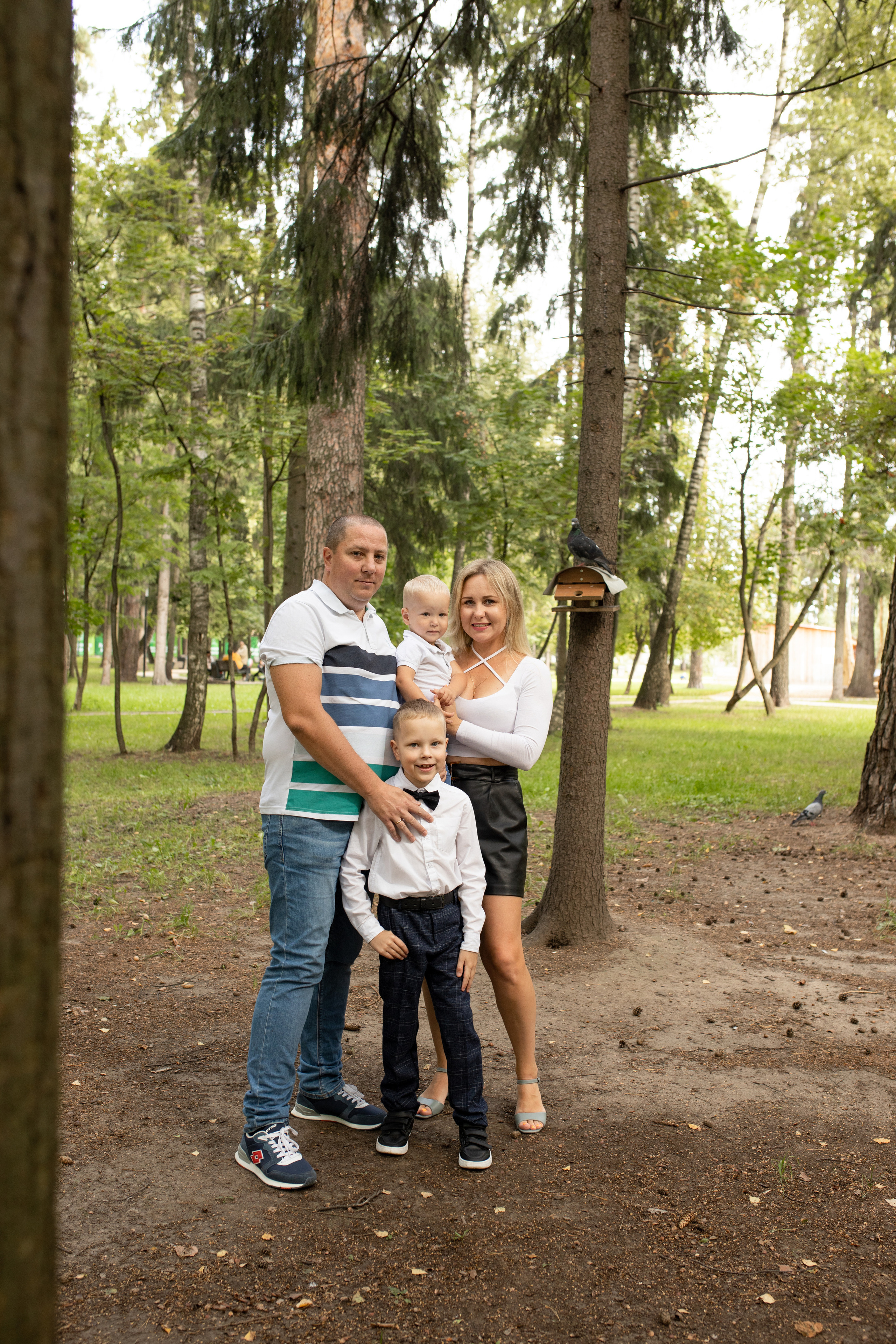 Семейная фотосессия в парке для Оли. Фотограф в Железнодорожном и Балашихе