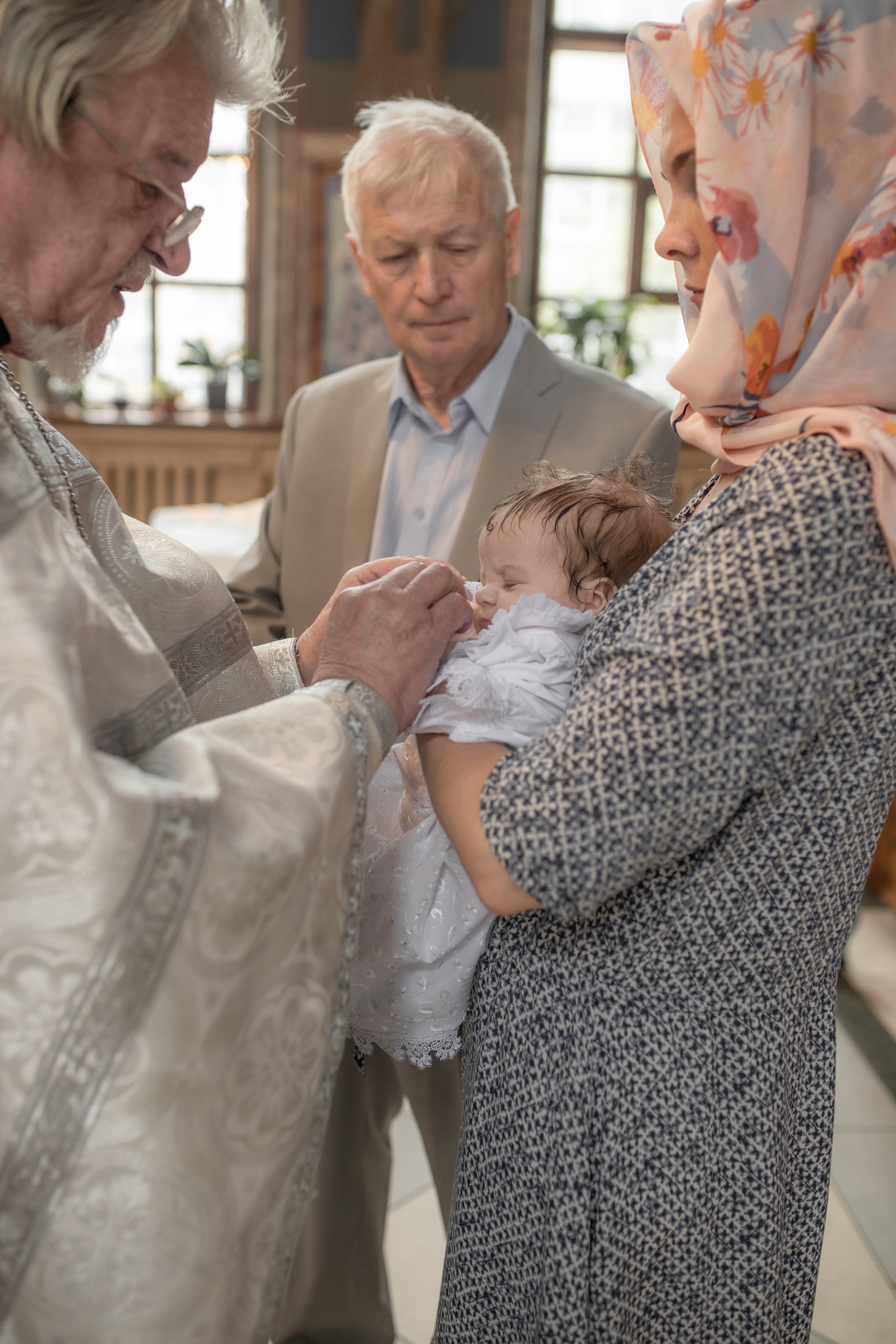 Таинство крещения Вероники. Фотограф в Железнодорожном и Балашихе