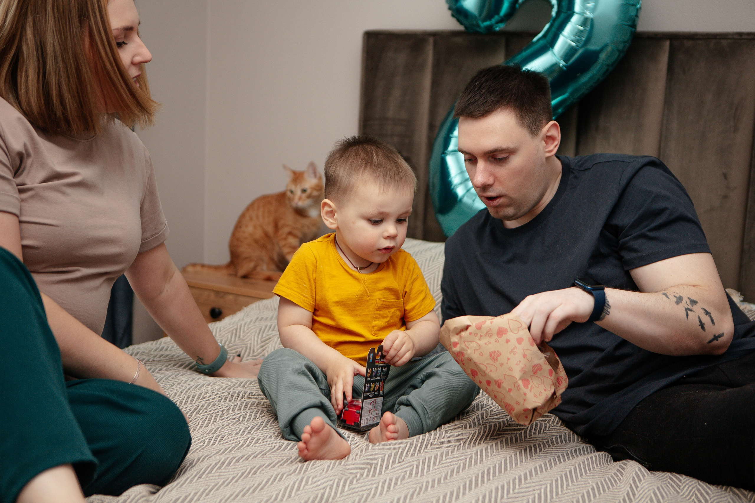 Роман и его семья. Семейный и детский фотограф в Москве Александра Мак