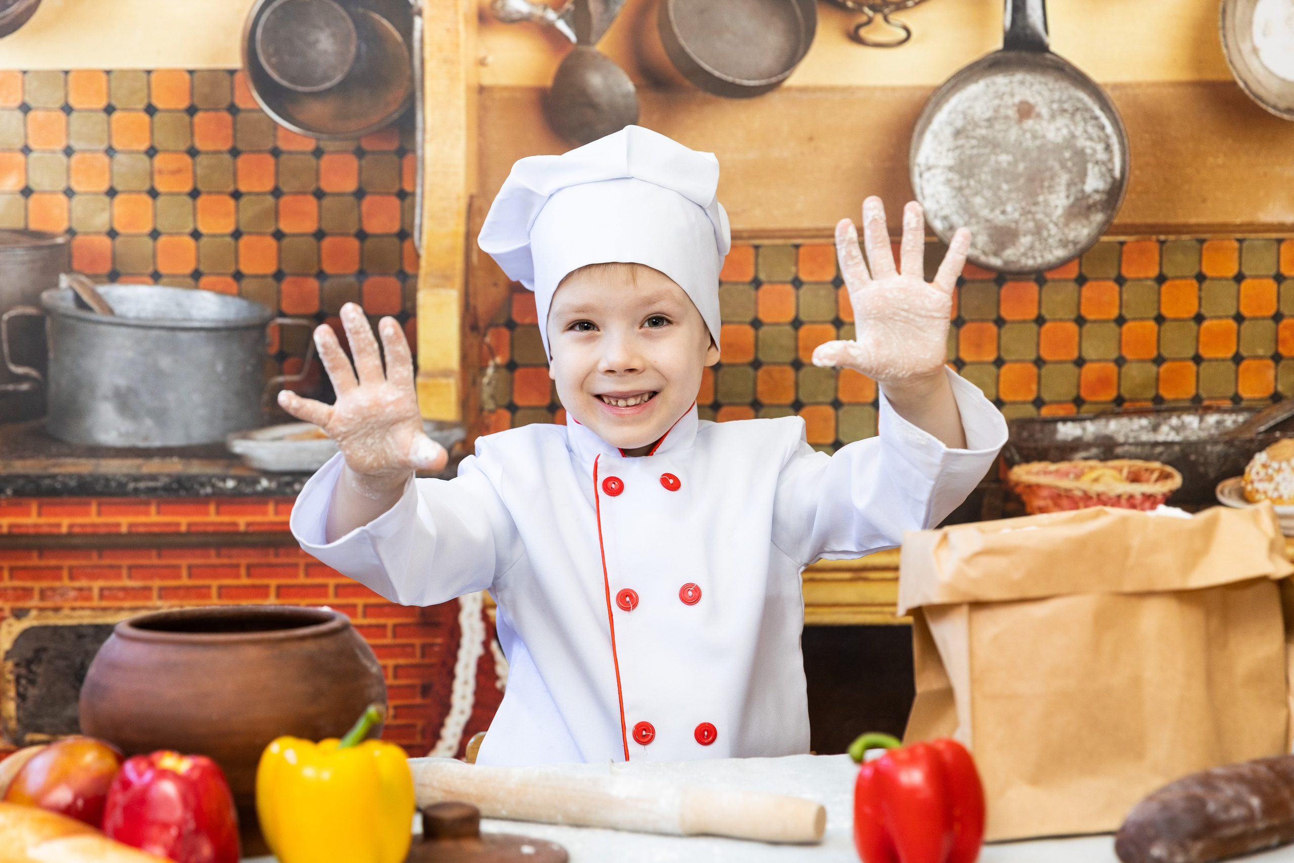 Тематическая «Поварята». Семейный, детский, школьный фотограф в Благовещенске Яна Белоусова