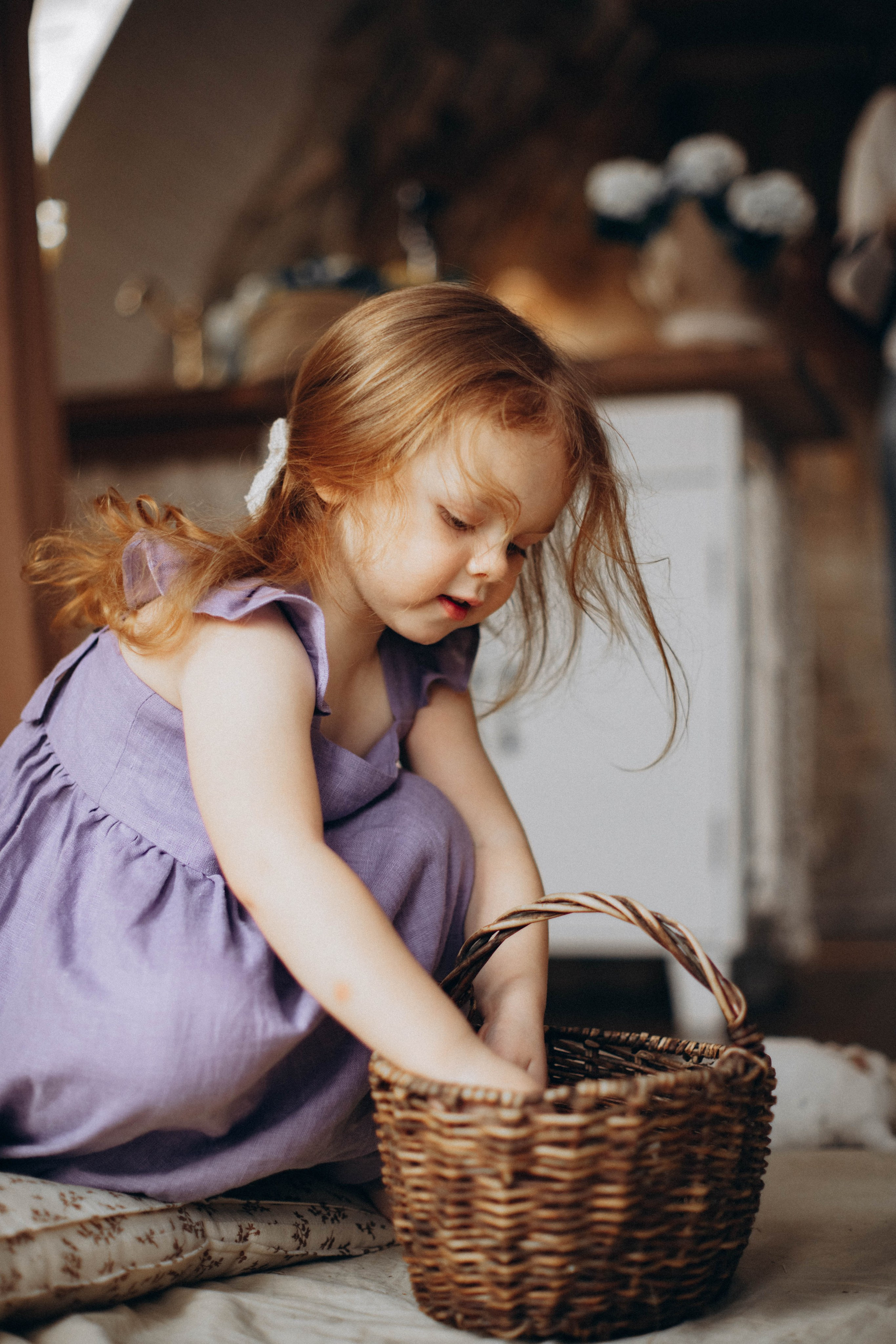 Малышка Лия и утята. Семейный фотограф Москва Ирина Малышева