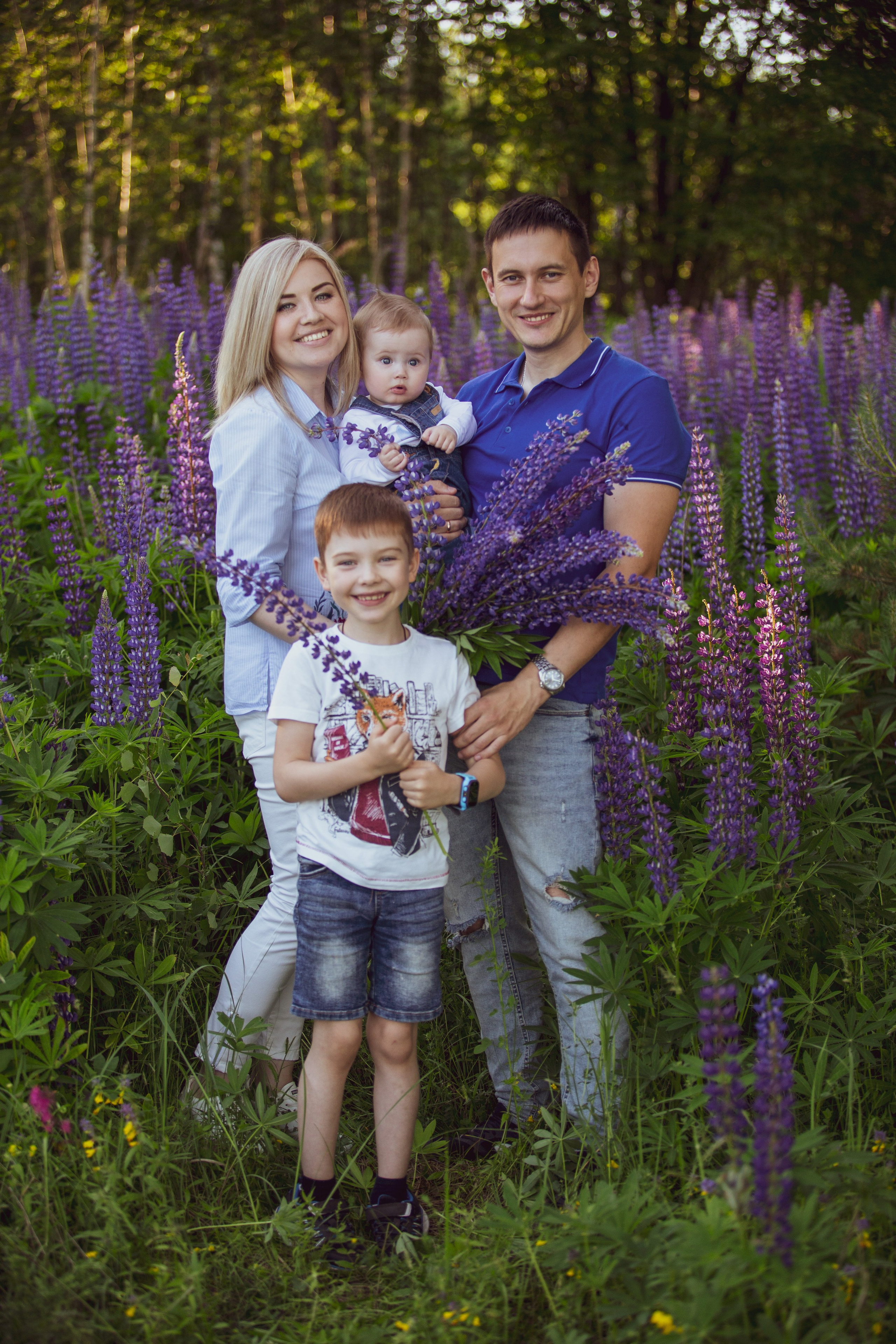 Семейные фотосессии. Семейный и школьный фотограф из Костромы — Нина Рубан