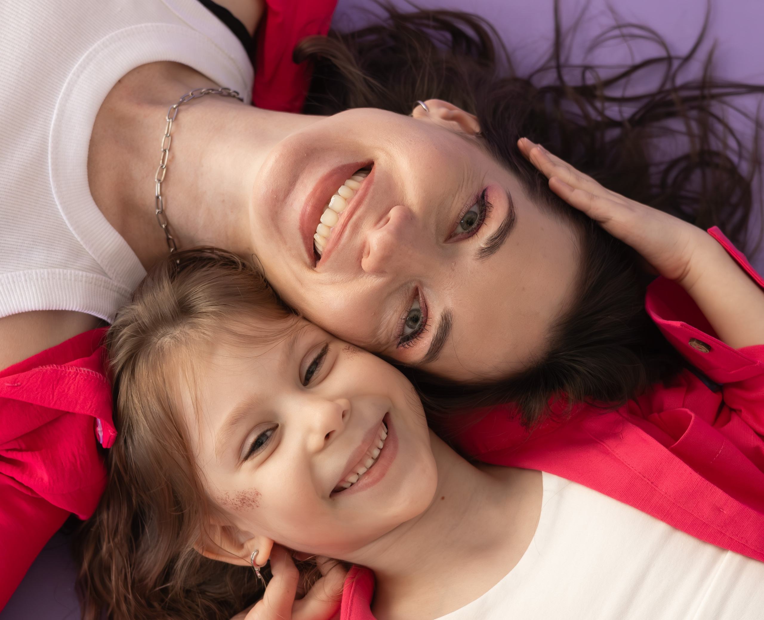 Елизавета и Василиса. Фотосессия в студии «Color Mood». Портретный фотограф Панферова Регина г. Санкт-Петербург, г. Казань