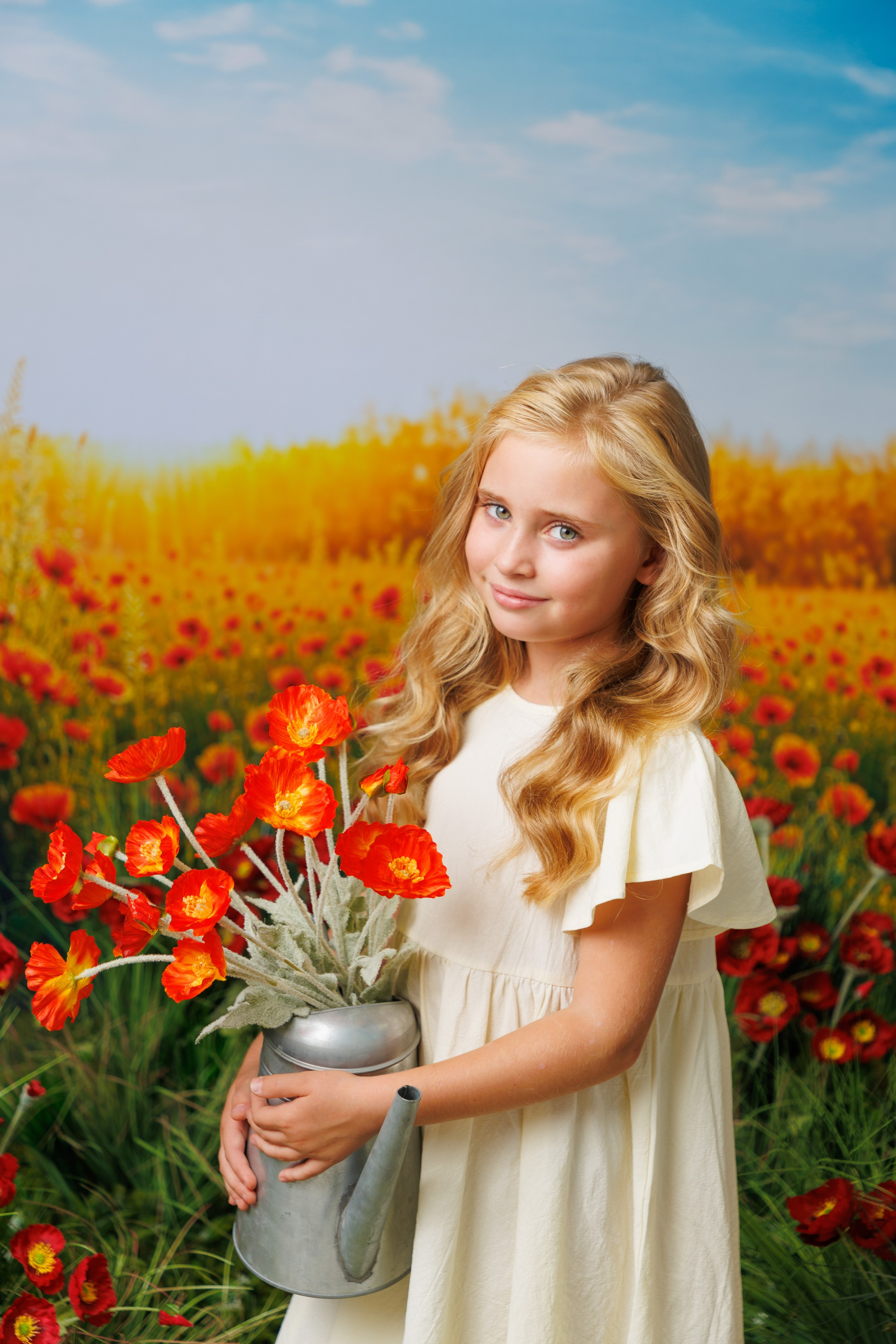 Маки. Детская фотостудия Москва