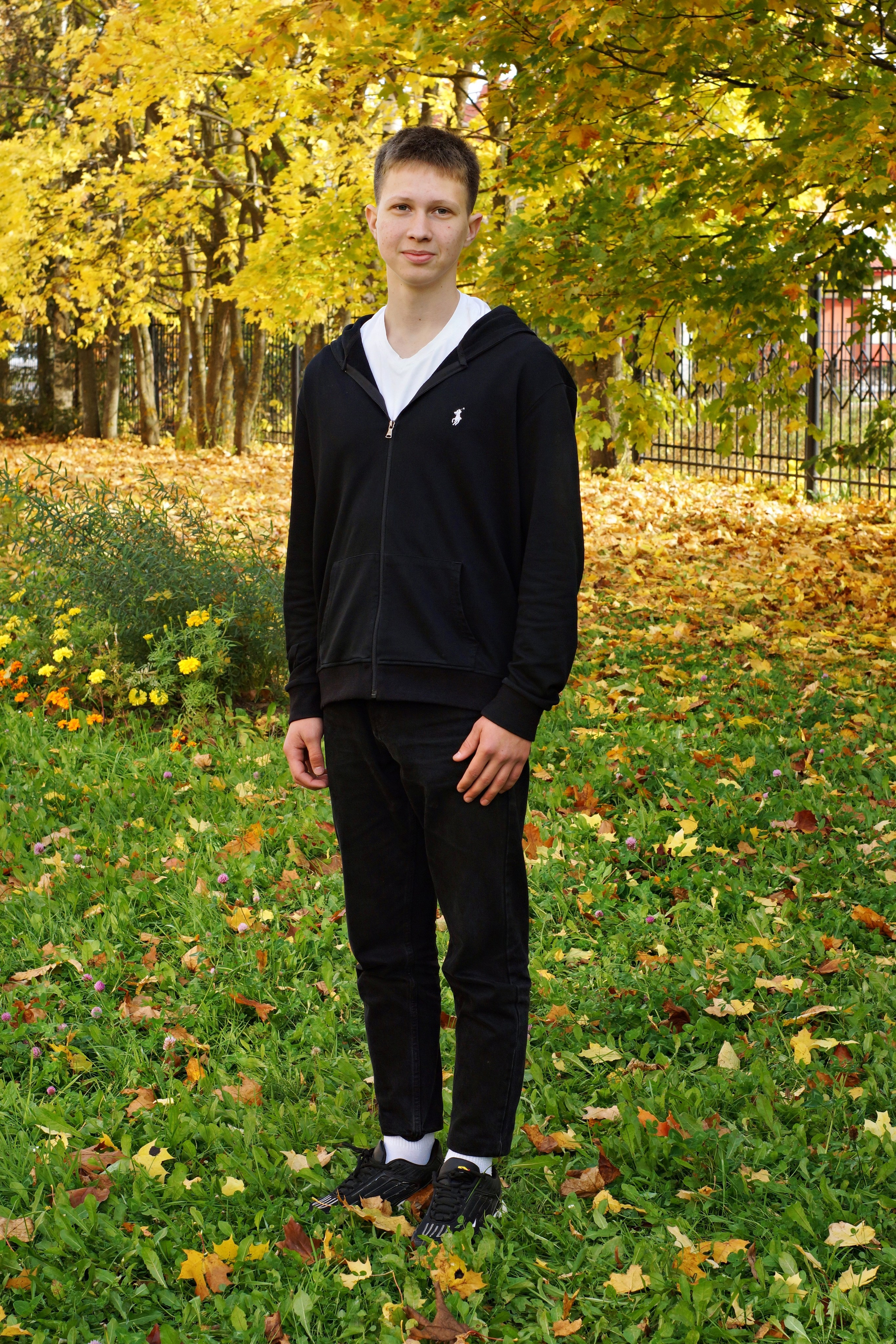 Осенняя фотосессия в школе г. Йошкар-Ола