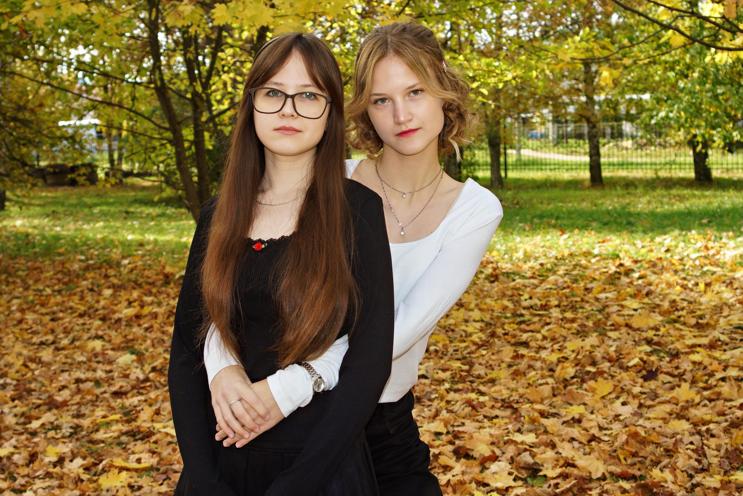 Осенняя фотосессия в школе г. Йошкар-Ола