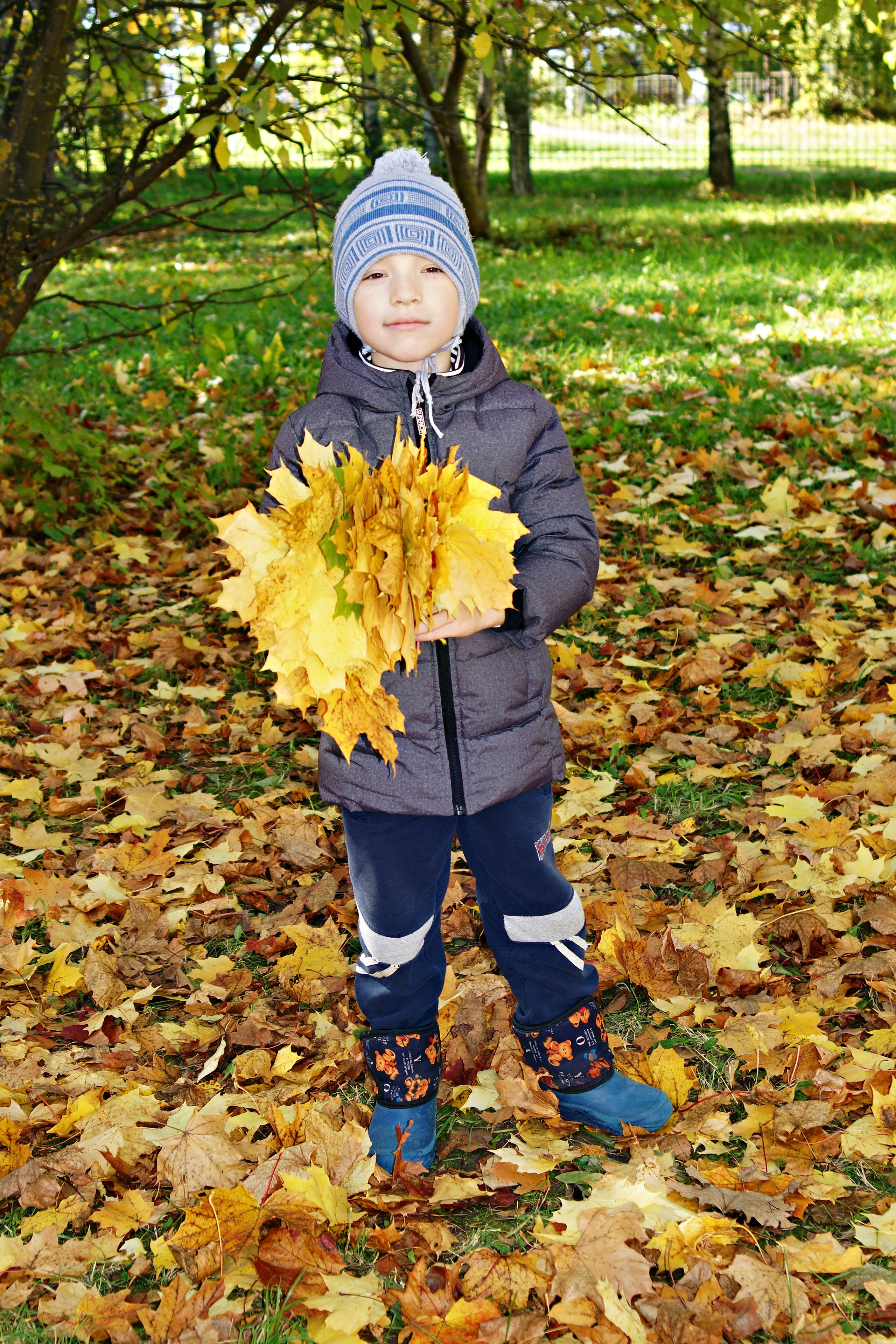 Осенняя фотосессия в детском саду г. Йошкар-Ола