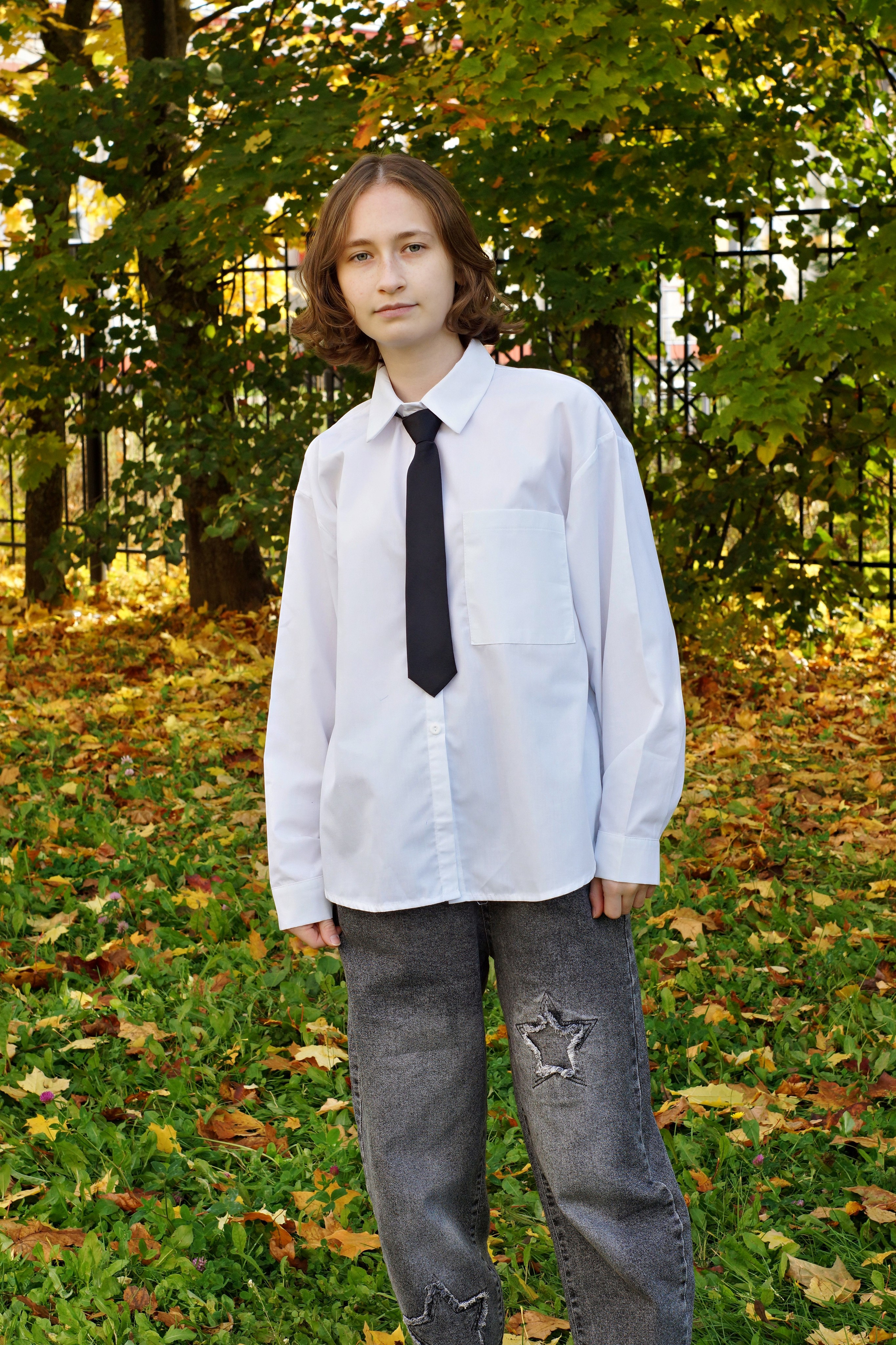 Осенняя фотосессия в школе г. Йошкар-Ола