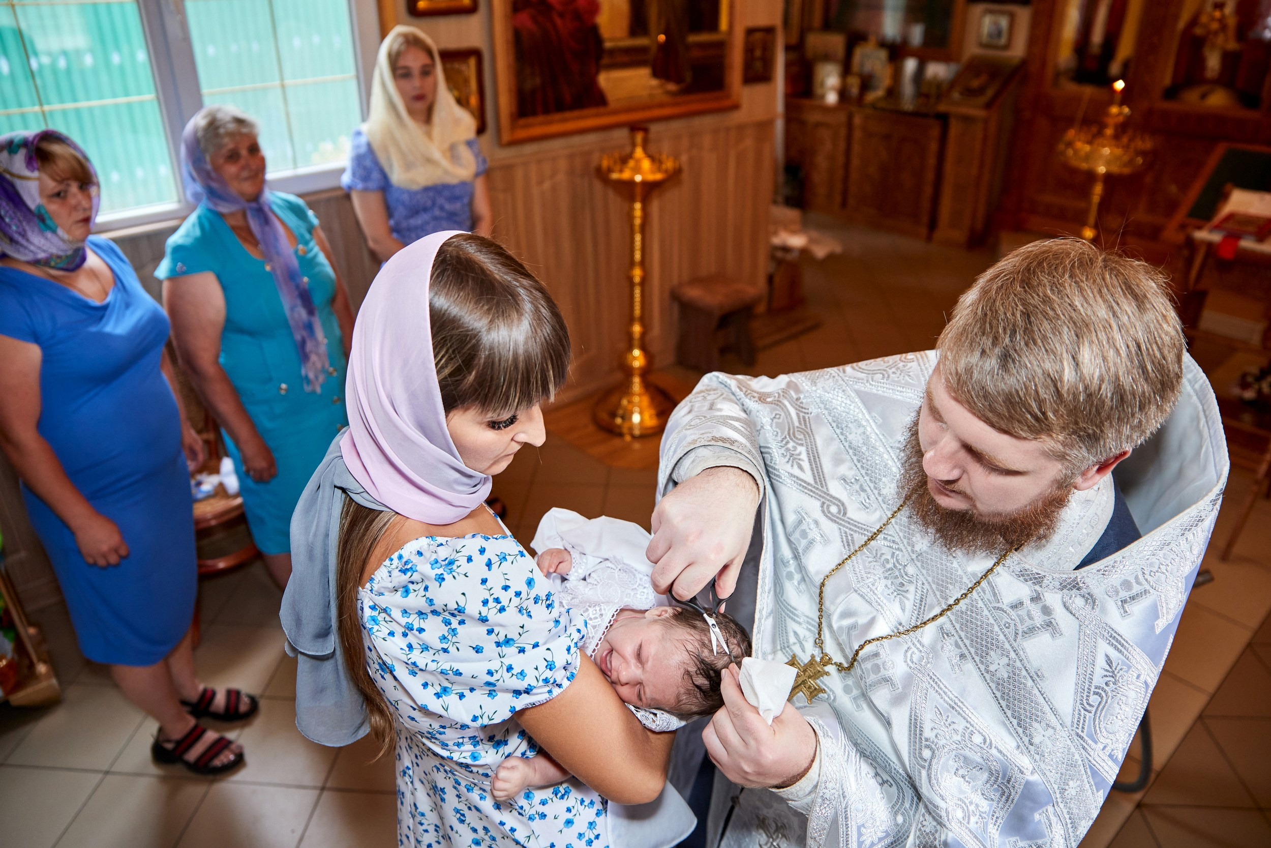 Профессиональная фотосъёмка КРЕЩЕНИЯ в Донецке, Макеевке. Фотограф Татаринов Андрей (Донецк / Макеевка)