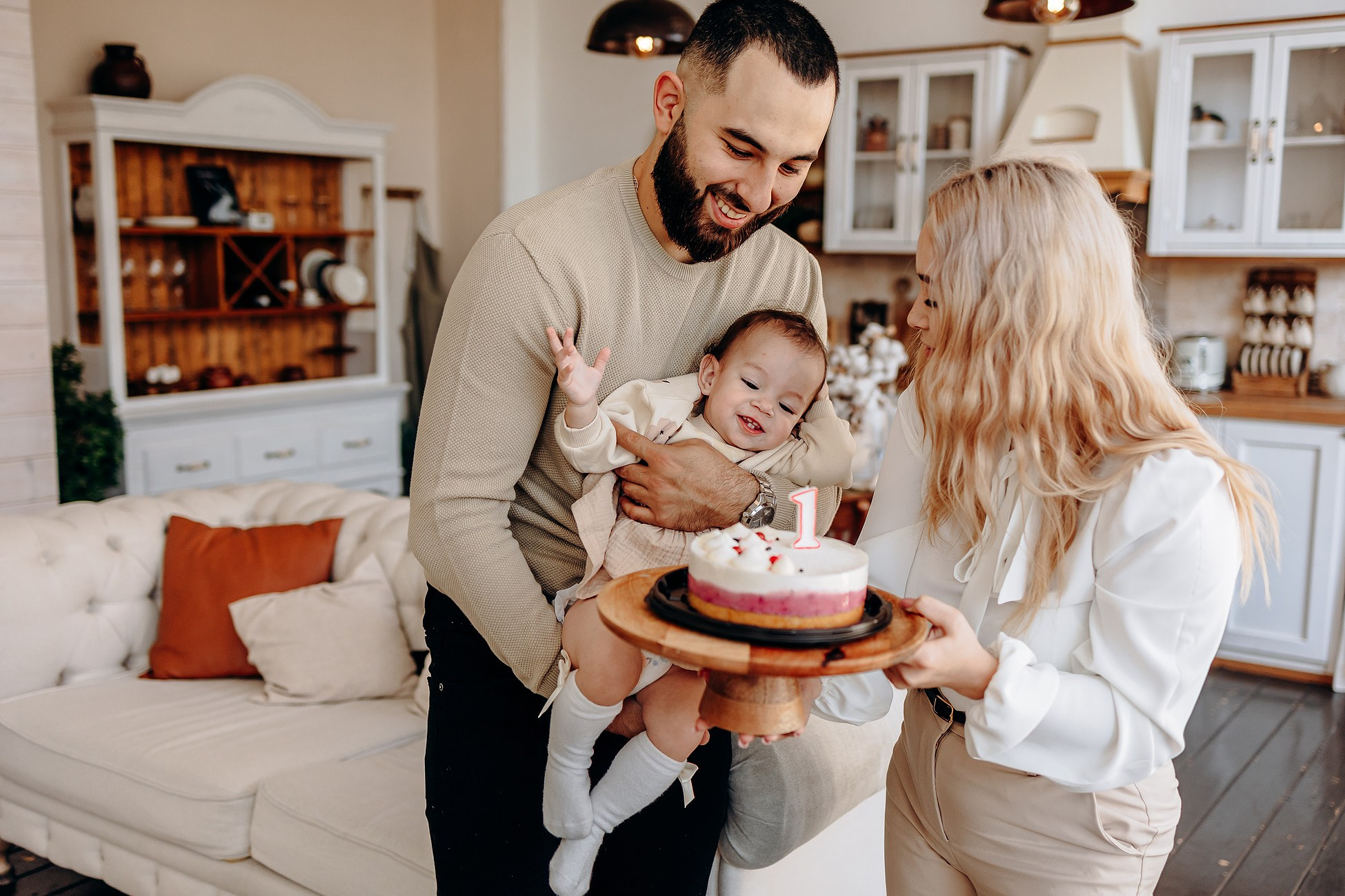 Аминочке годик. Семейный фотограф в Пензе Мария Левина