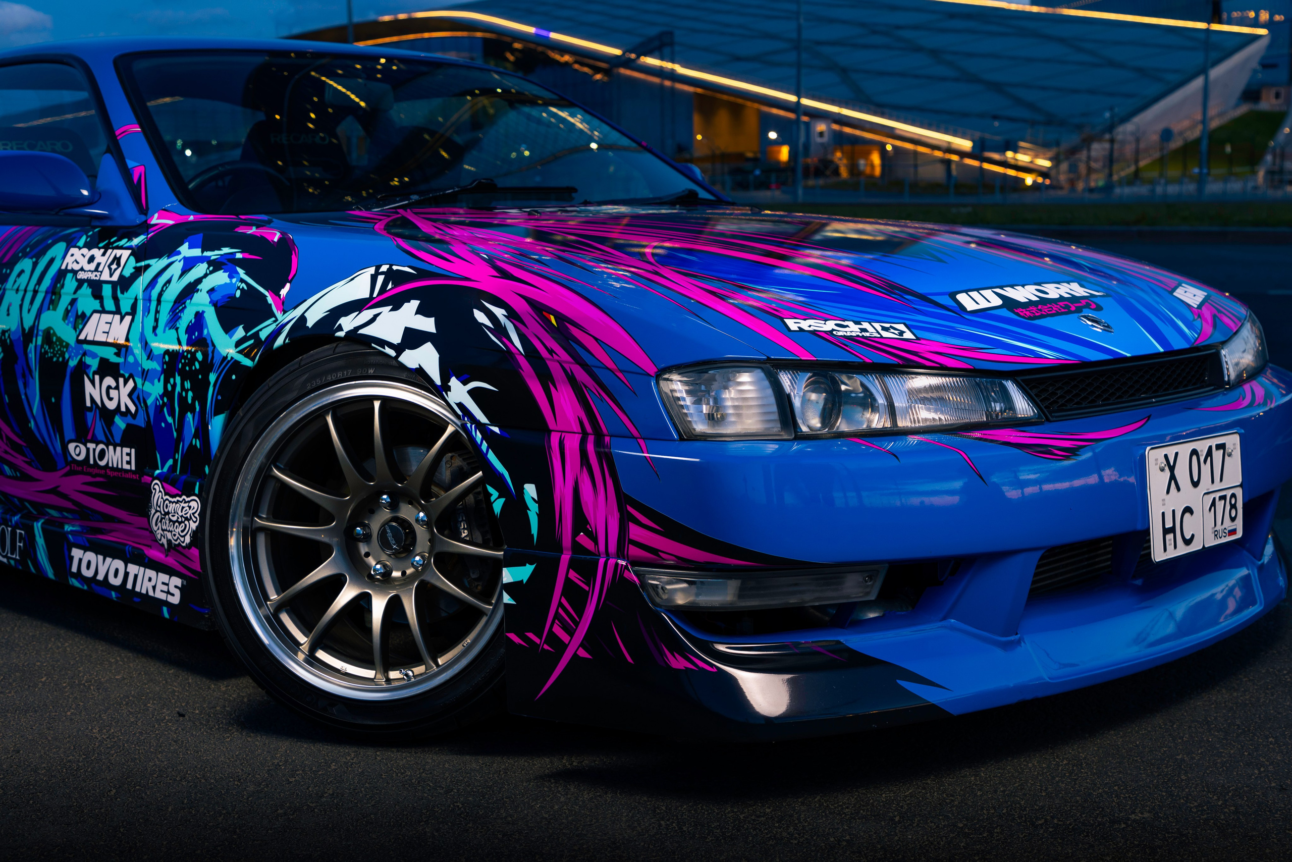 Nissan Silvia s14. Автомобильный фотограф в Санкт-Петербурге — Илья Kaseone_1