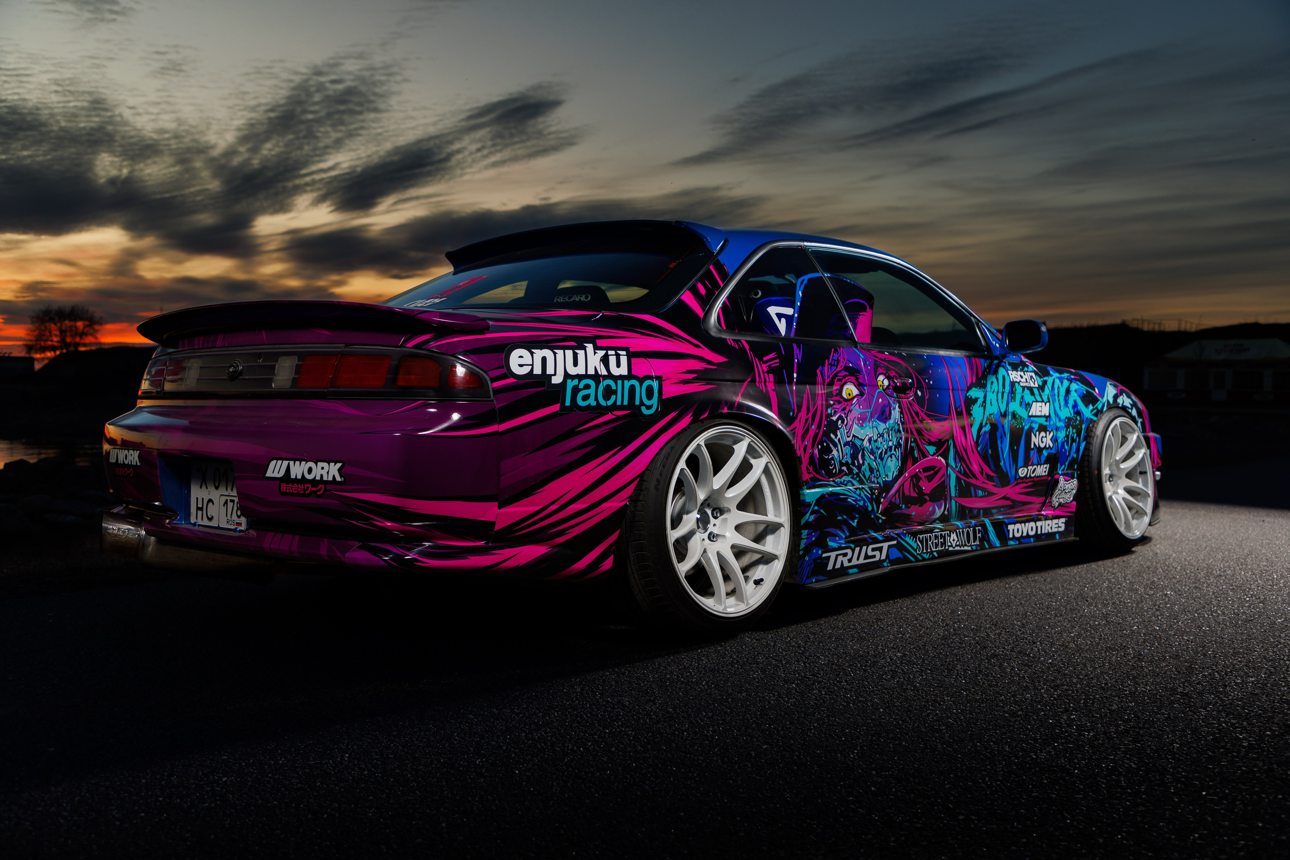 Nissan Silvia s14 pt.2. Автомобильный фотограф в Санкт-Петербурге — Илья Kaseone_1