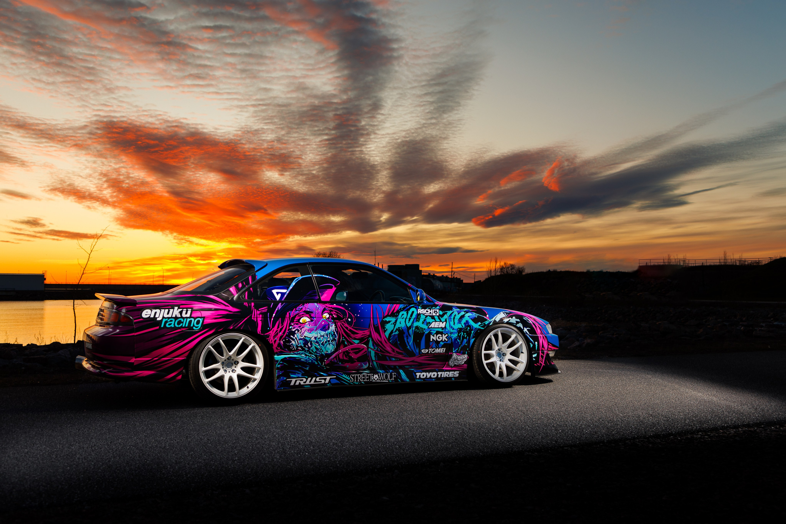 Nissan Silvia s14 pt.2. Автомобильный фотограф в Санкт-Петербурге — Илья Kaseone_1