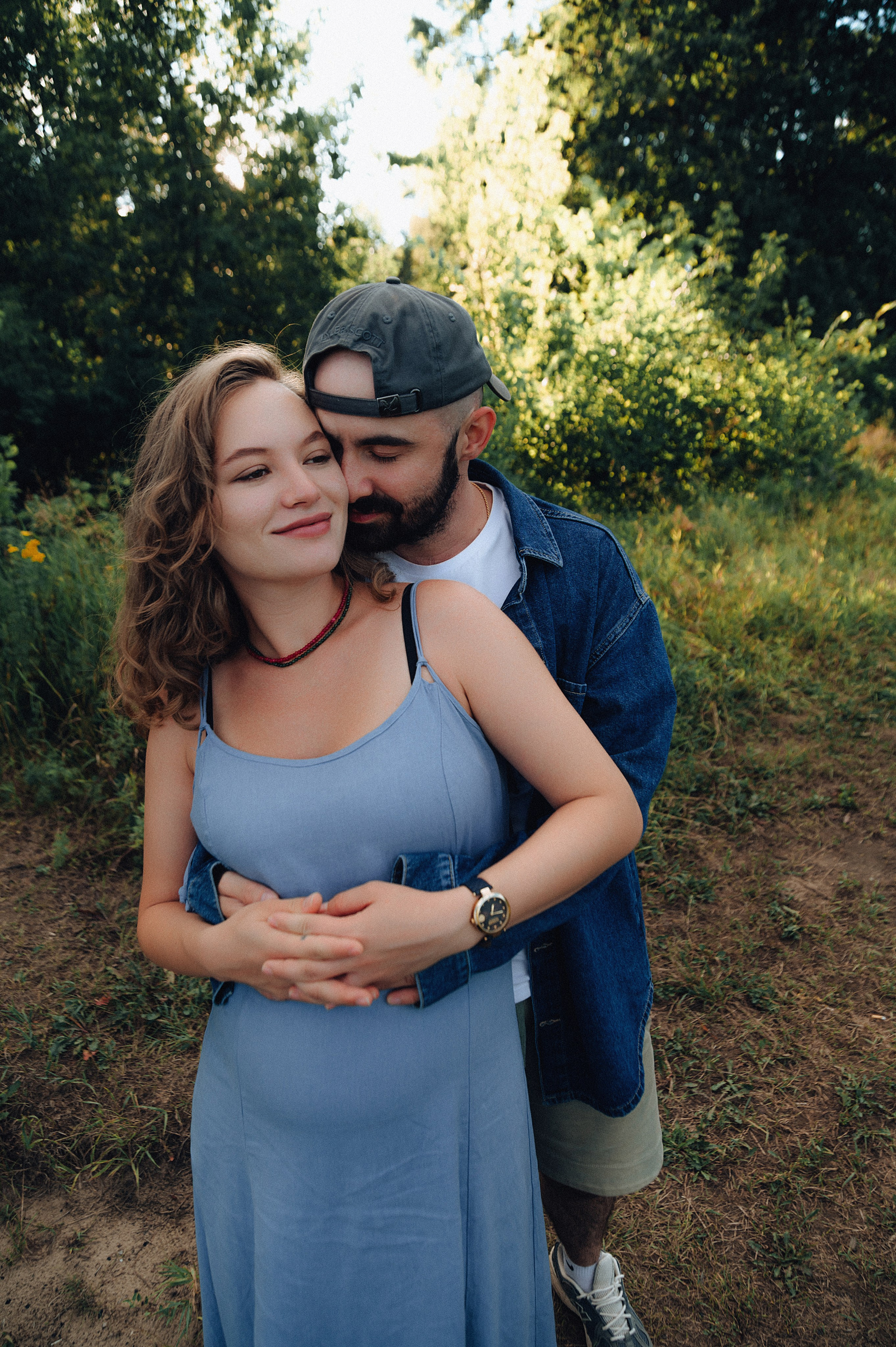 Лес.закат.Вика и Денис. Детский и семейный фотограф Катерина Мишина