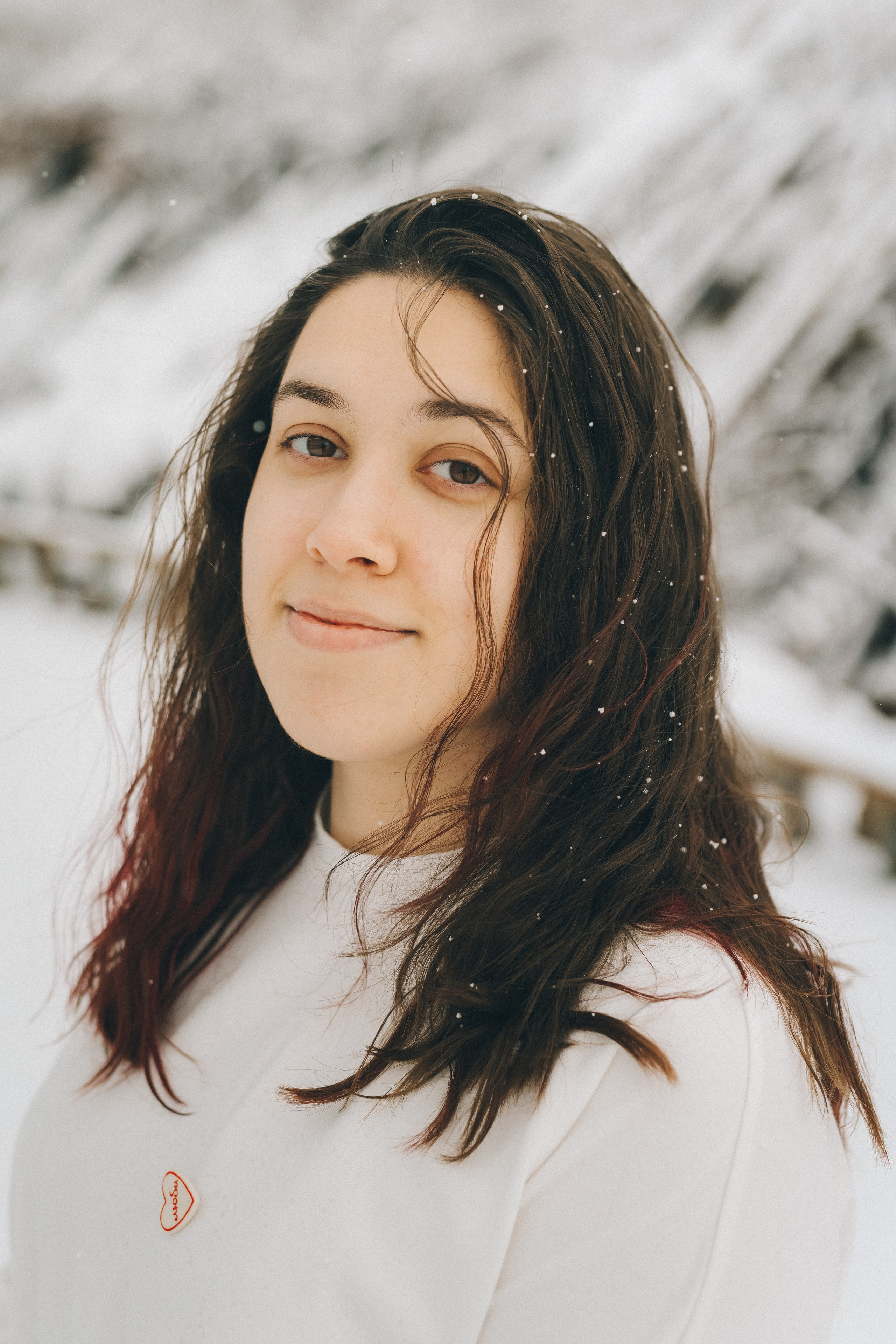 Маша и зима на Балтике. Фотограф Зеленоградск Красильникова Елена