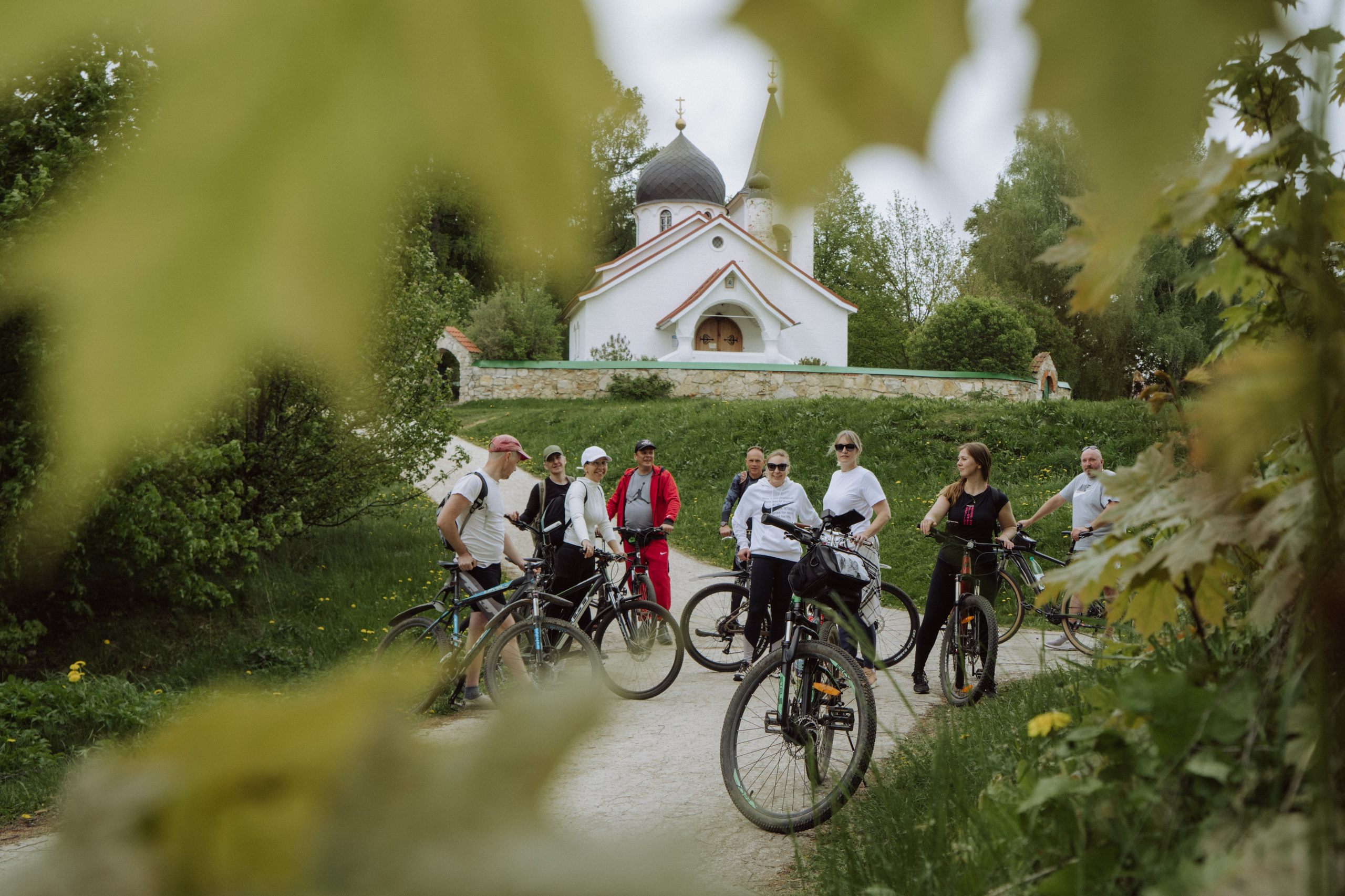 Экскурсии на велосипедах в Заокском районе + фотосессии. Лиза Фирстова