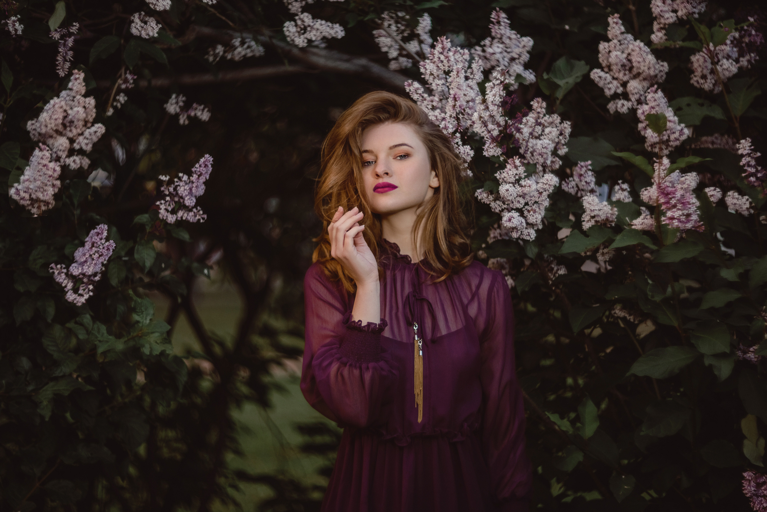 Питерская сирень с Юлей. Безуглова Юлия Контент фотограф Санкт-Петербург