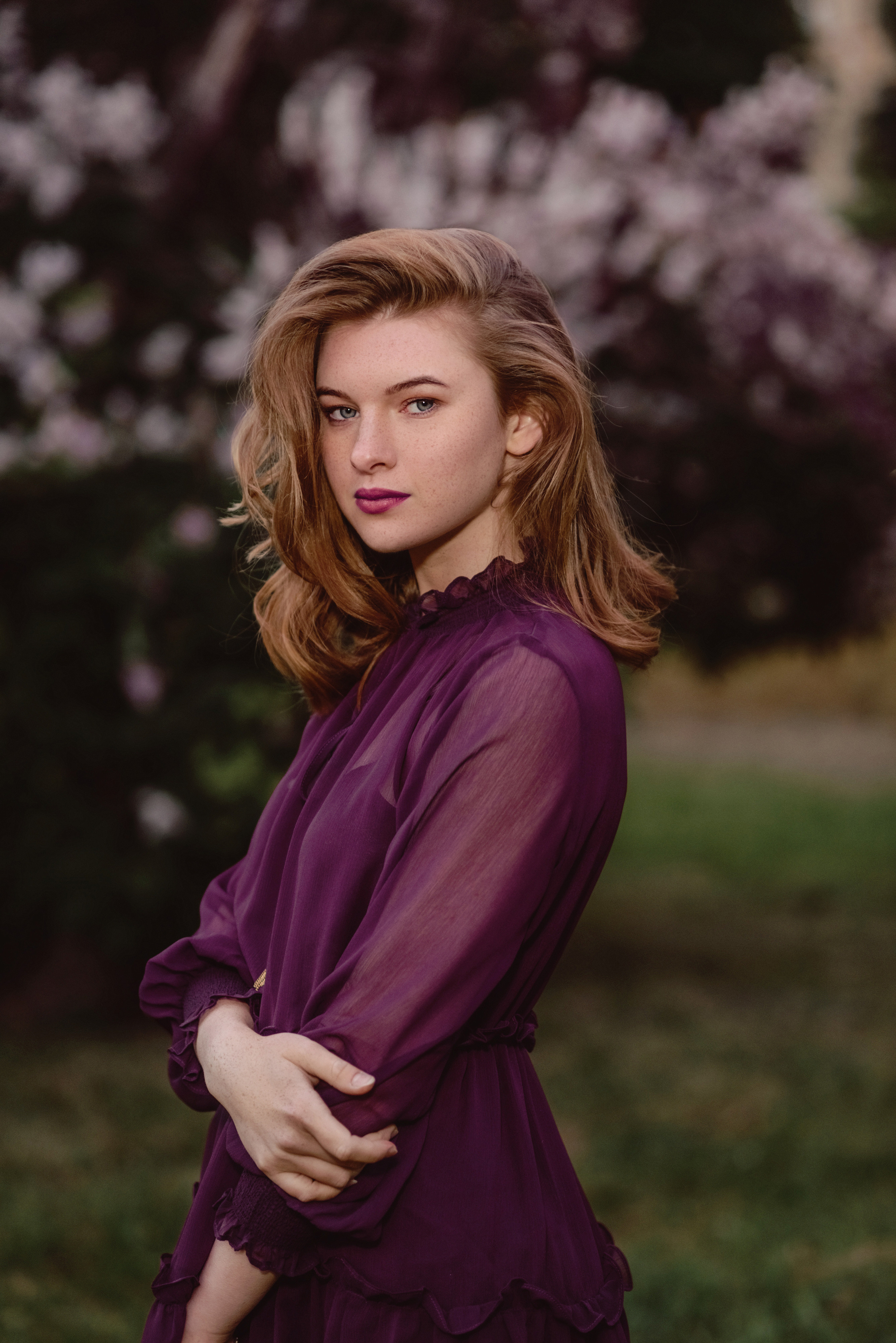 Питерская сирень с Юлей. Безуглова Юлия Контент фотограф Санкт-Петербург