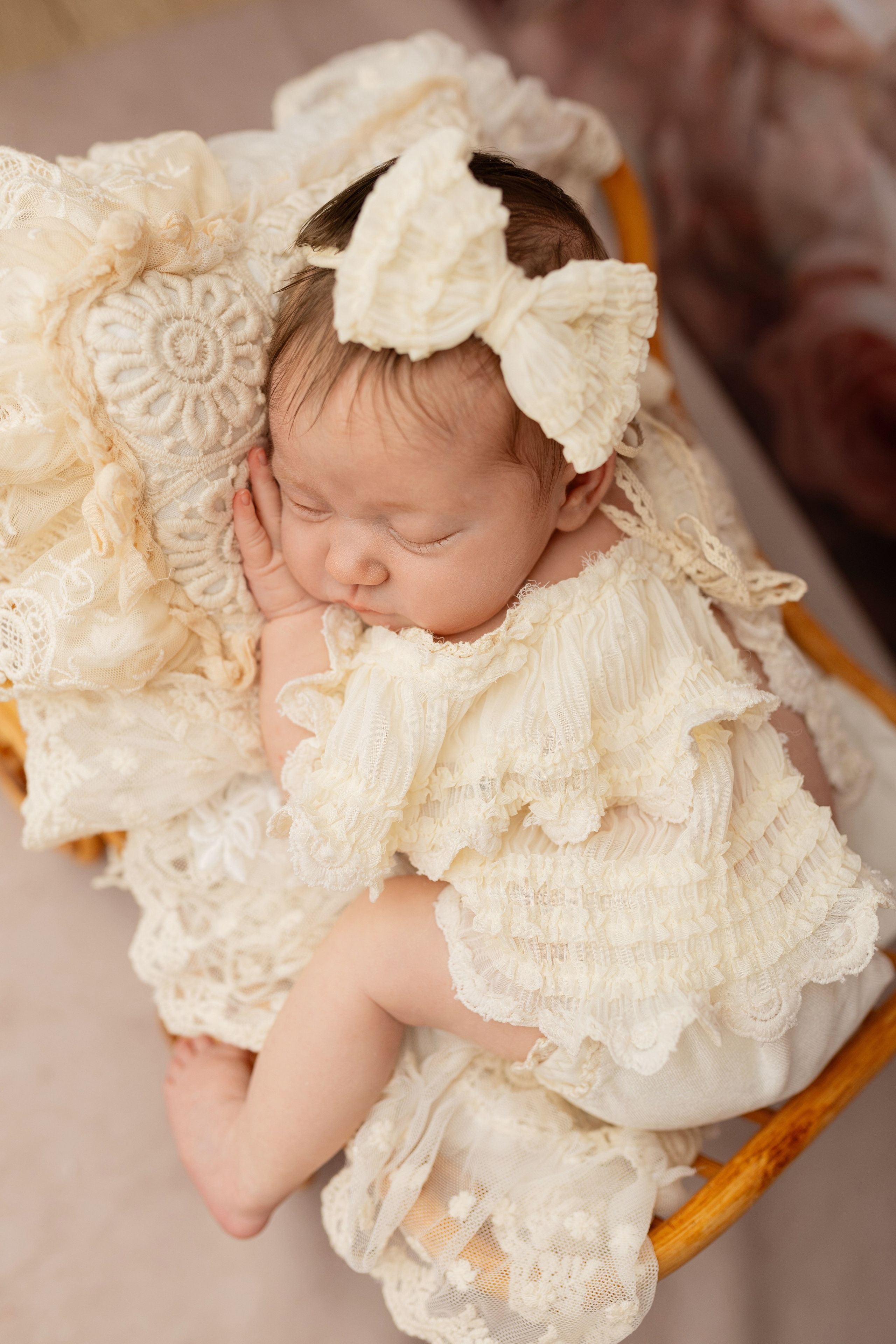 Александра. Лилия Алтухова — фотограф новорожденных в Москве и области