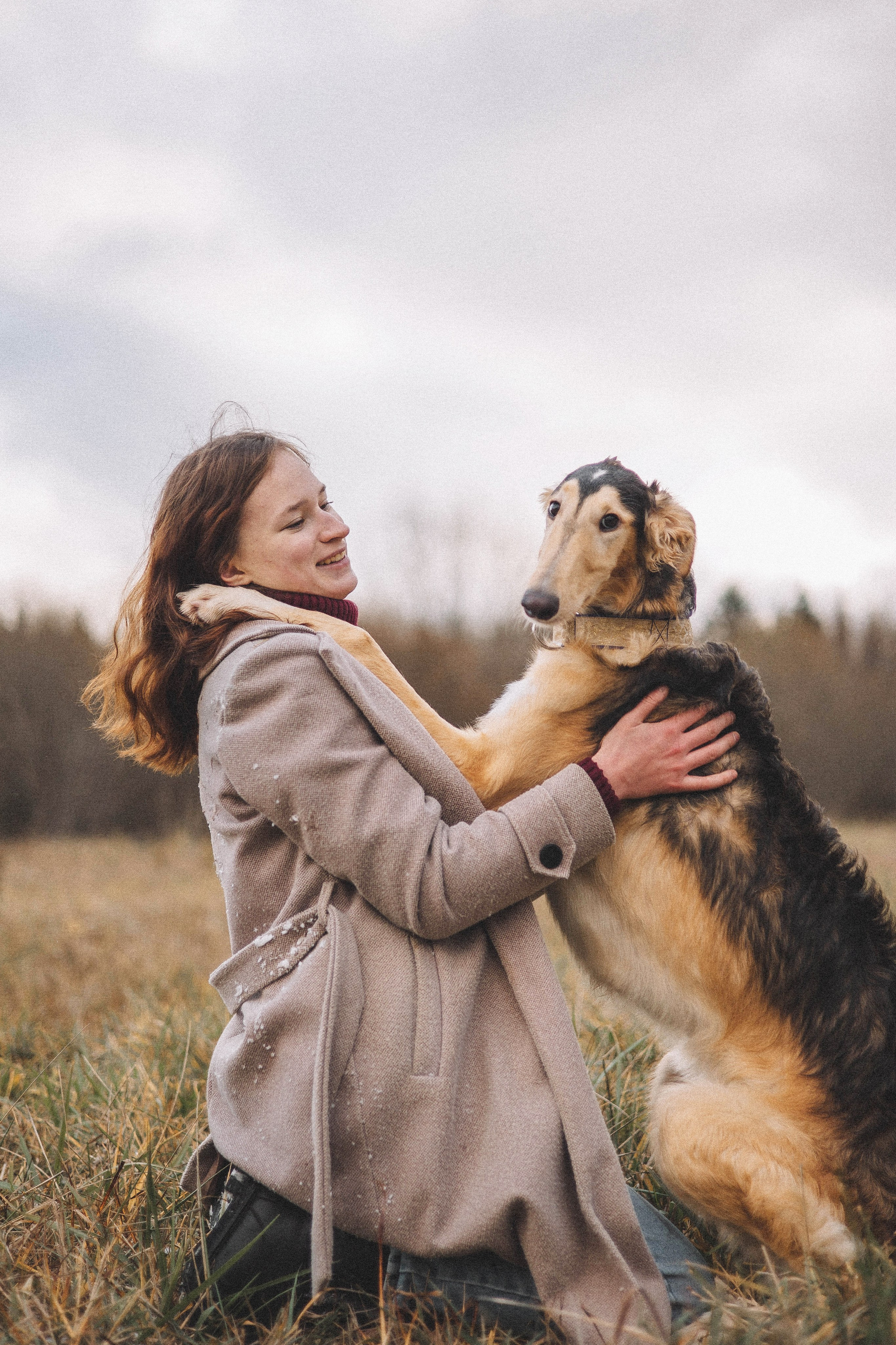 Алена, Леви и Микаса. Фотограф-анималист Богданова Полина