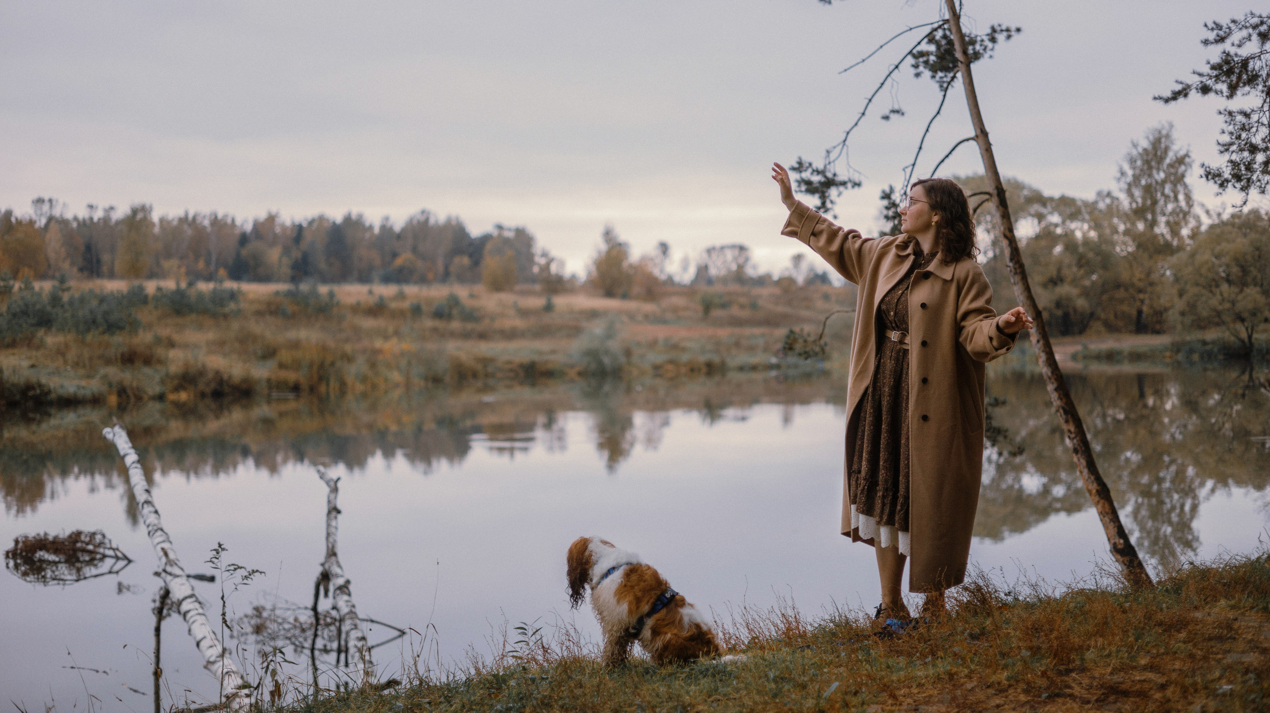 Маша и Дарси. Фотограф-анималист Богданова Полина