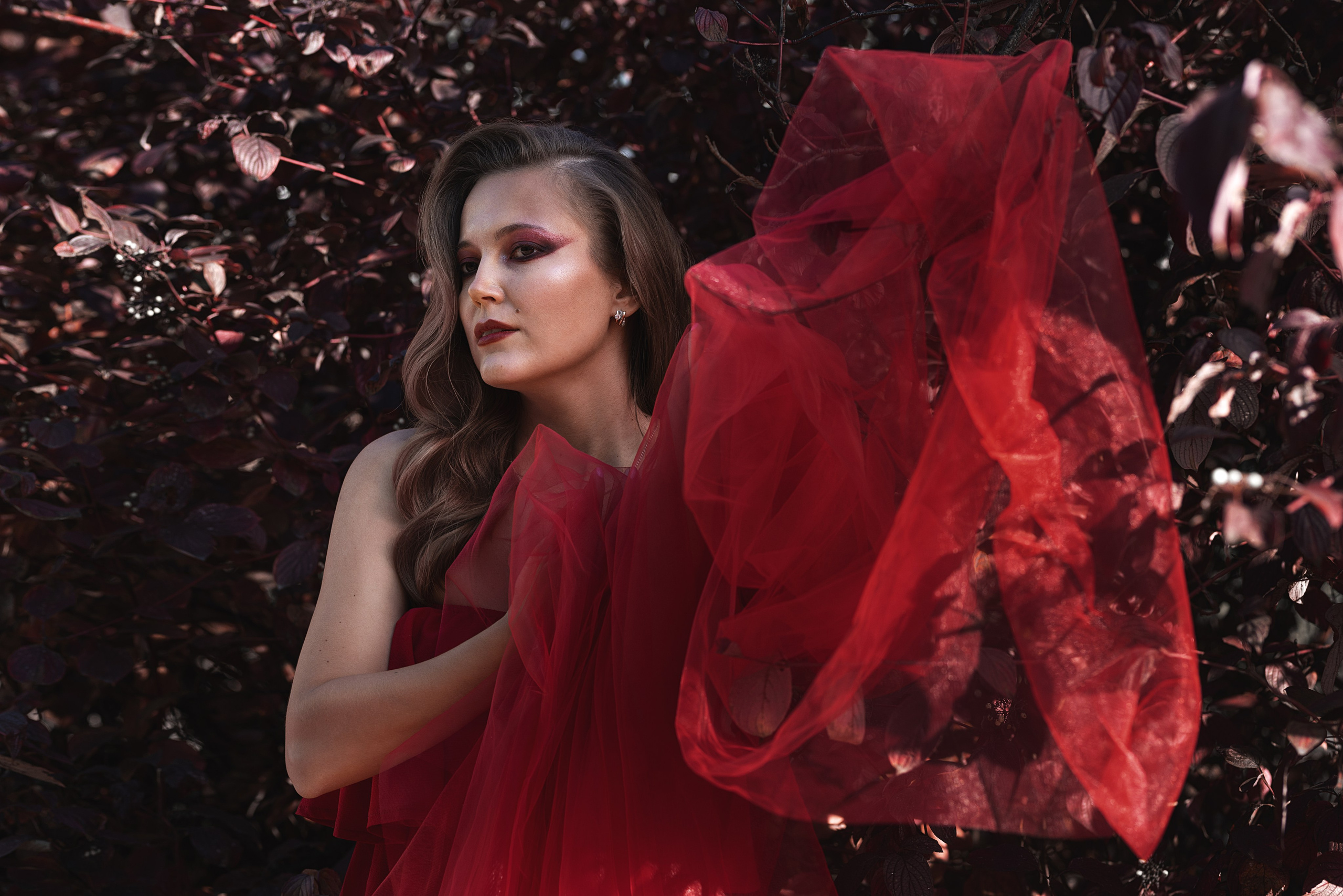 Red garden. Портретный фотограф Кристина Лукьянова