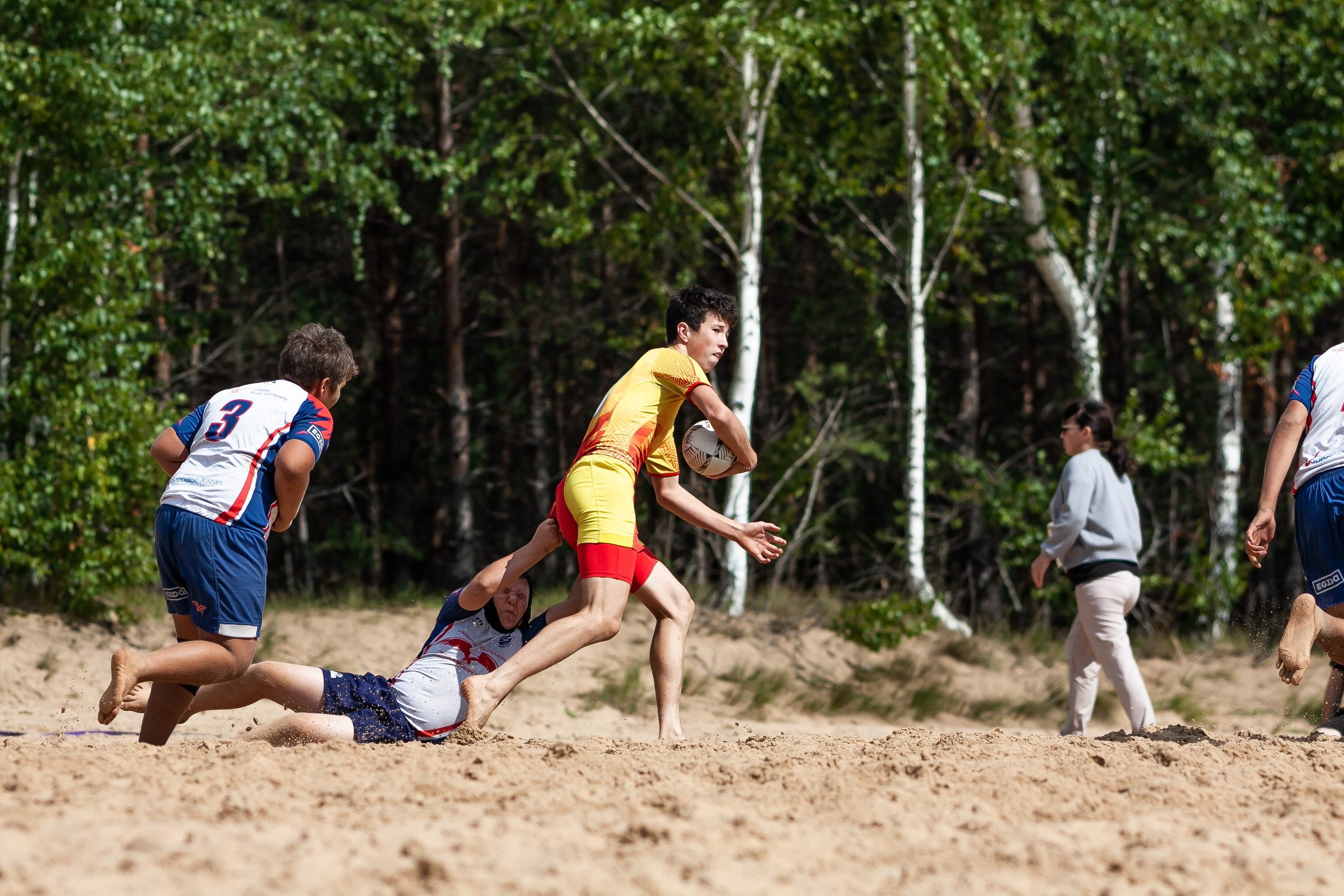 «Кубок «Молота» по пляжному Регби. Фотография