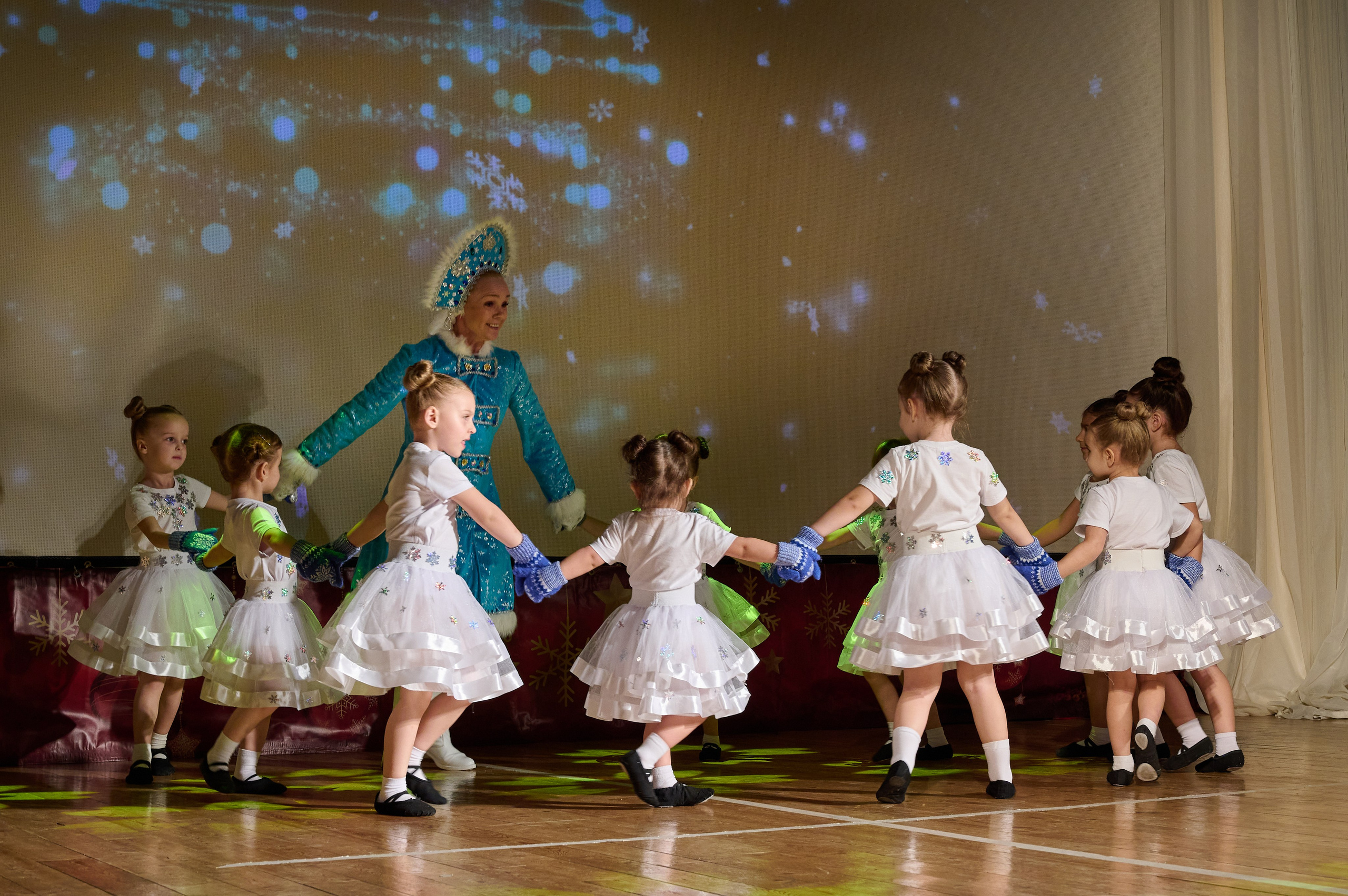 Новогодний концерт. Жизнь курорта Кабардинка в фотографиях