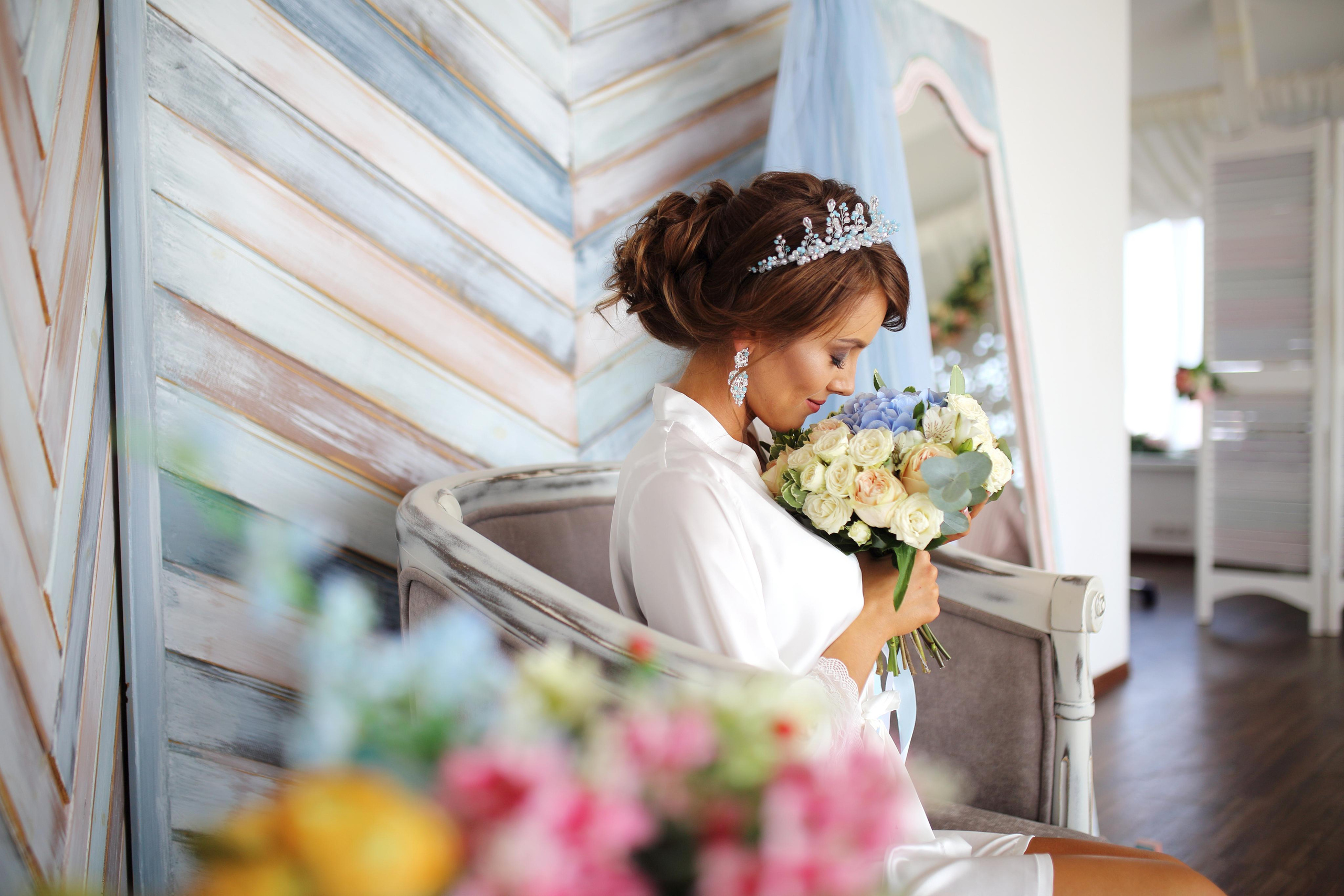 Свадьба Иркутск, невеста в халатике