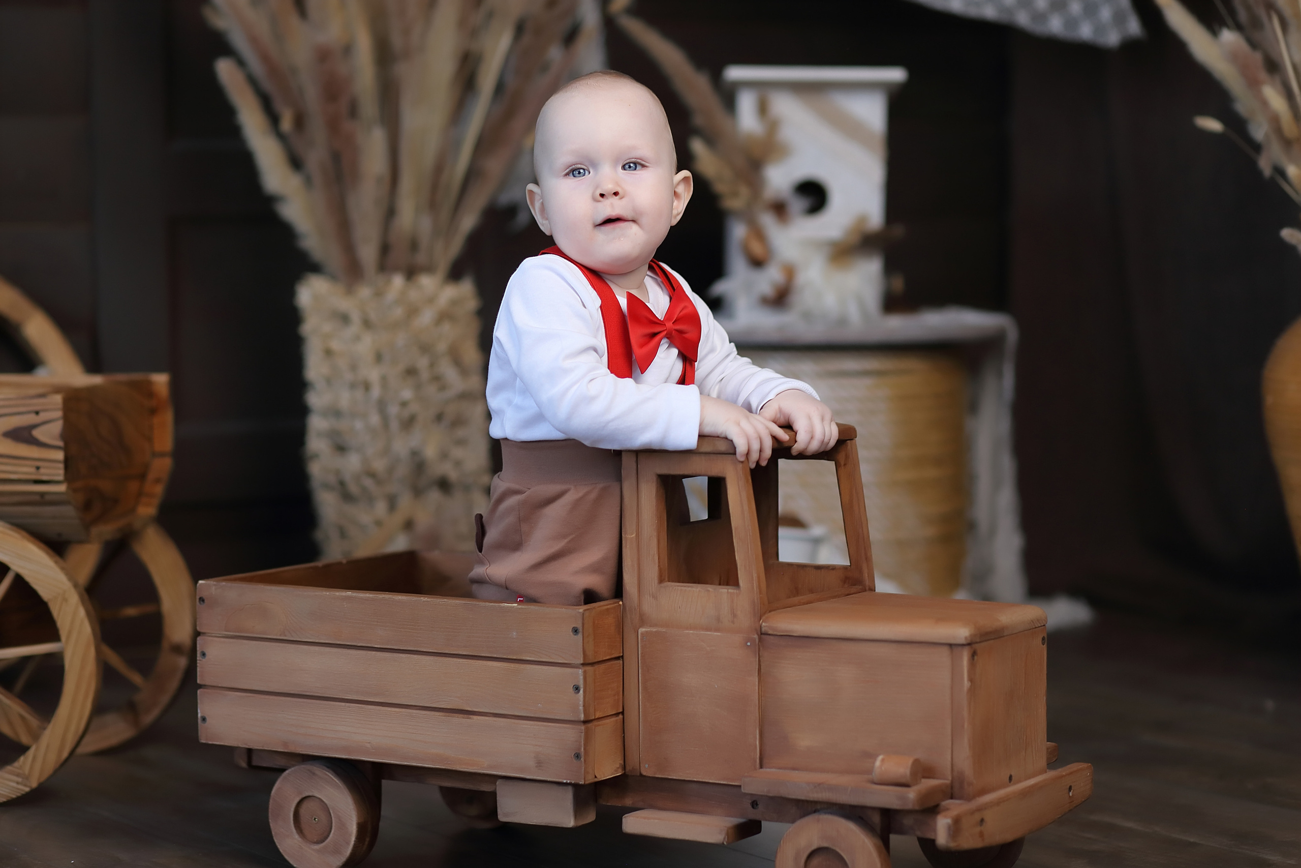 Александр Лихачев Фотограф Иркутск, малыш в машинке