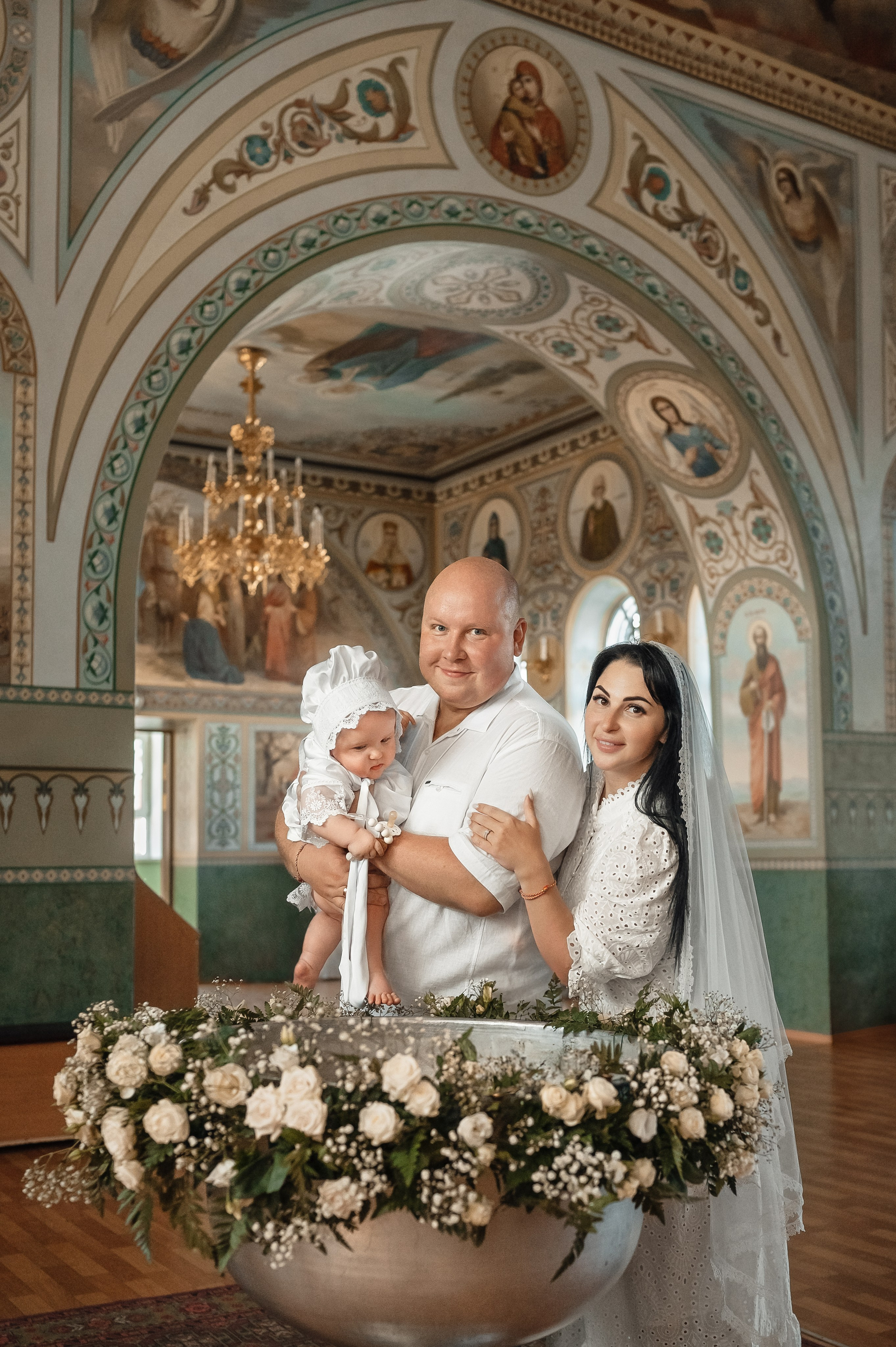Крещение в храме Иоанна Богослова. Церковный фотограф на Таинство Крещения и Венчания в Оренбурге и Оренбургской области Екатерина Белкина