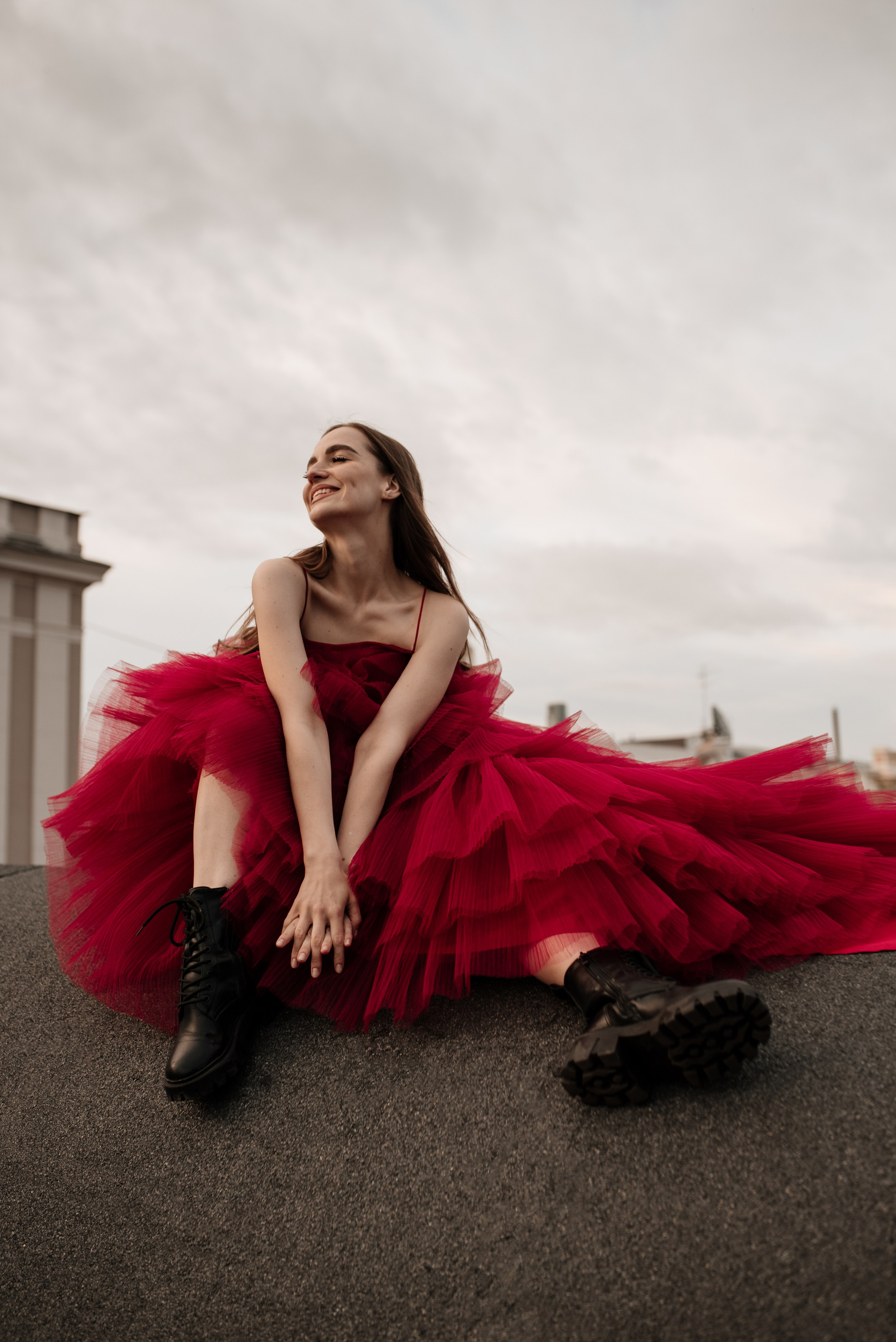 Аня ♡ Крыша. Фотограф Ольга Плеханова | Нижний Новгород, Москва