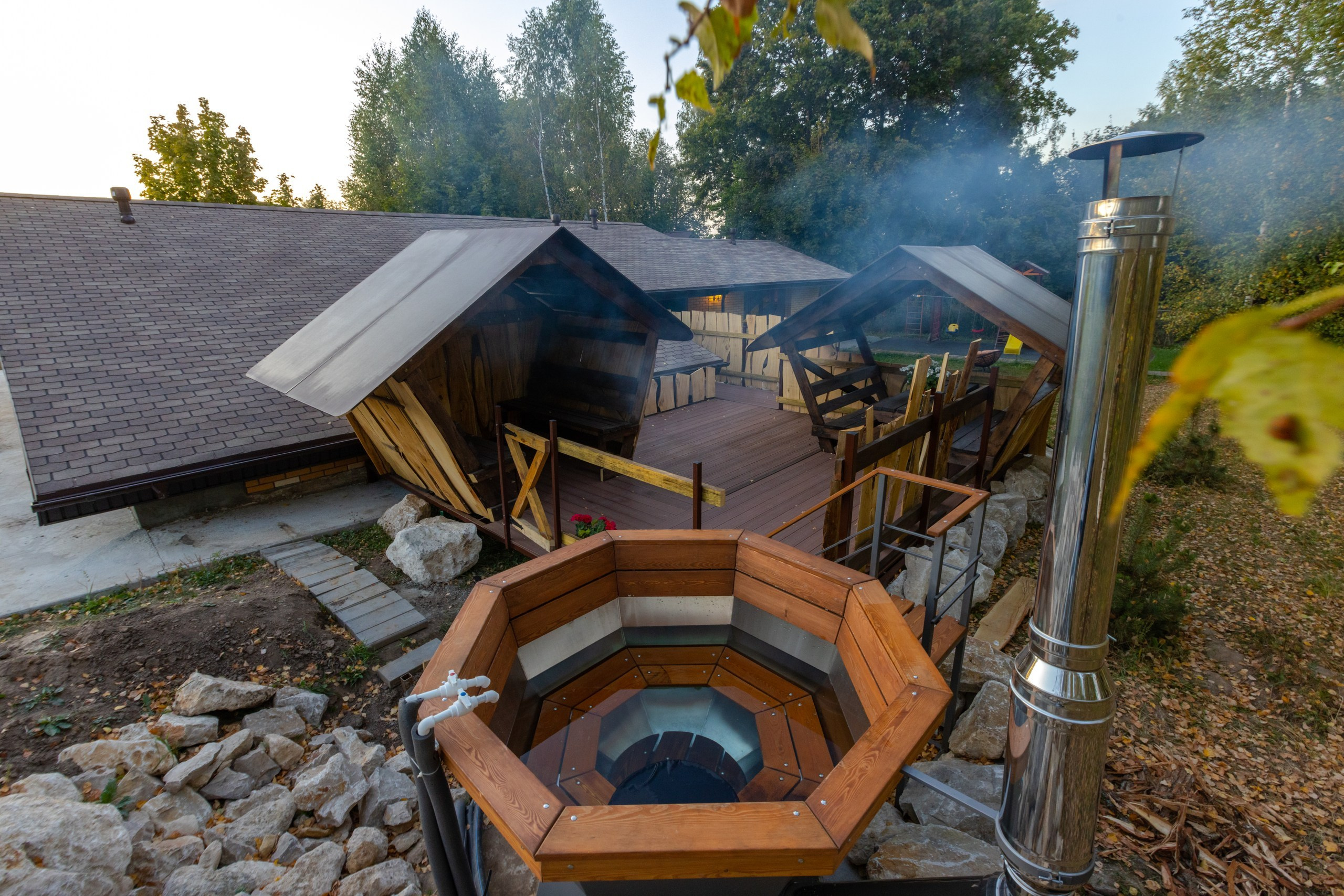 Большая Тросна вечером и новый бассейный комплекс. Фотограф в Туле Крупский АнДРей. Фотостудия «КАДР71» в Туле