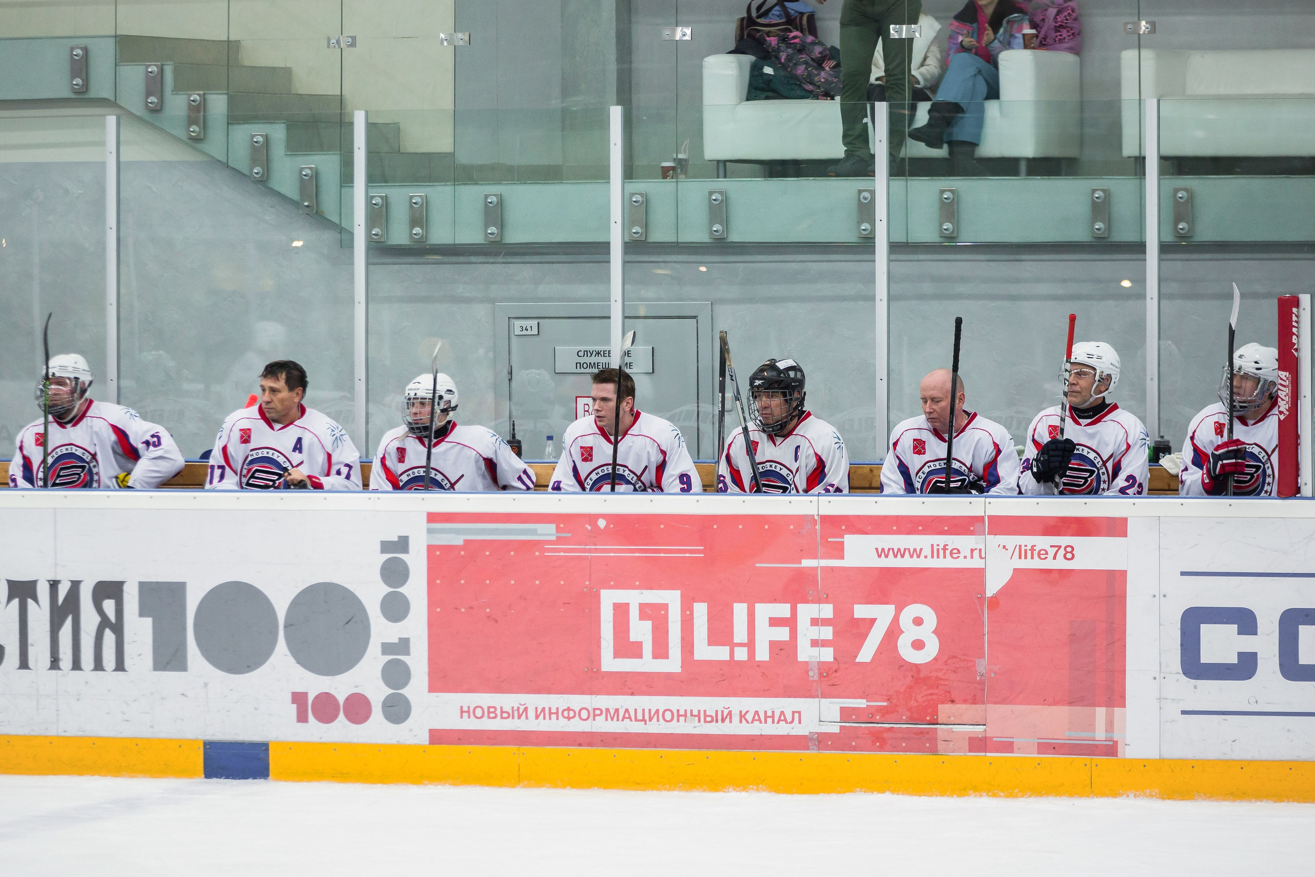 Хоккей для «Work&Sport». Снимаю съемки
