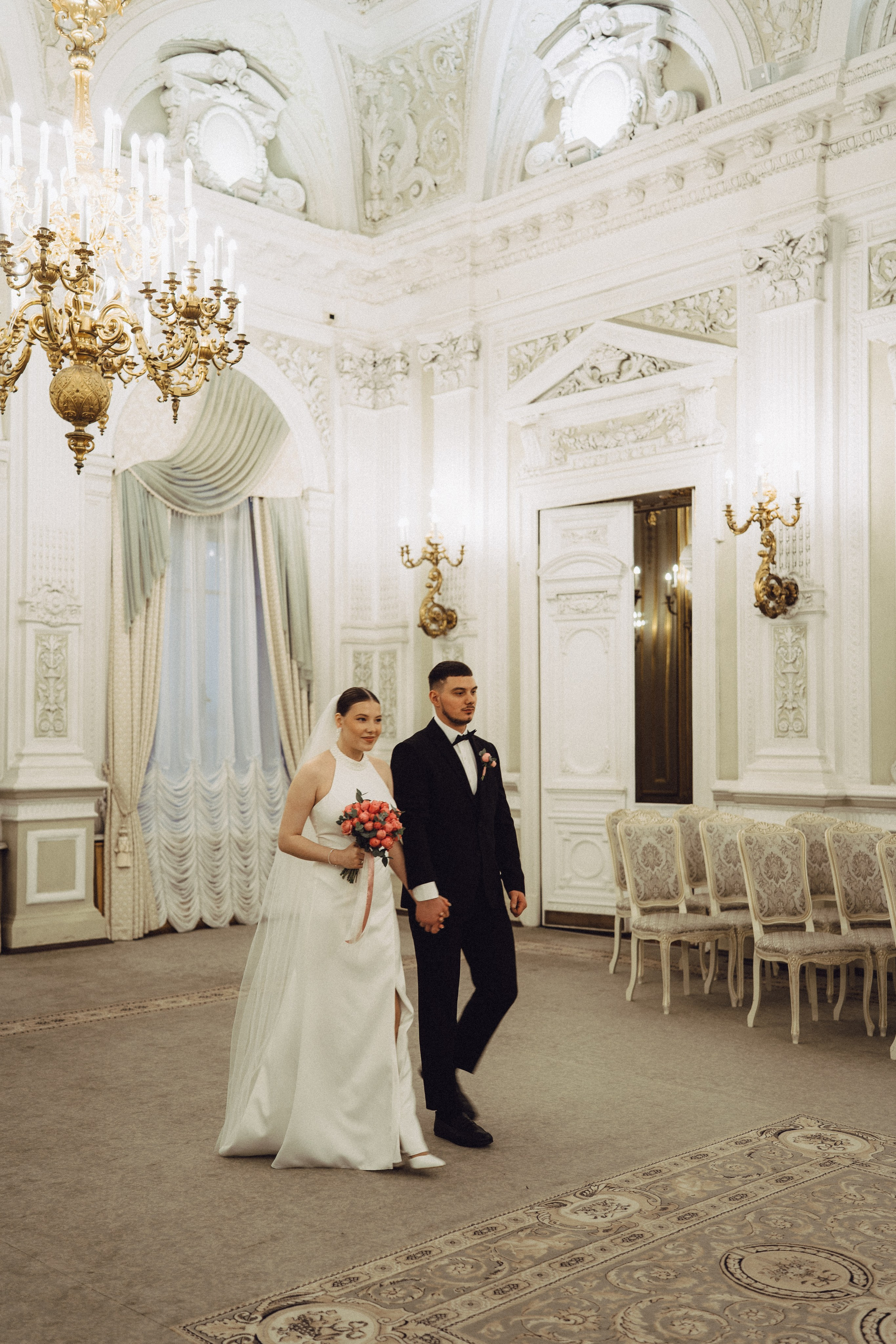 СВАДЕБНАЯ СЬЕМКА В ПЕВОМ ДВОРЦЕ БРАКОСОЧЕТАНИЯ. Профессиональный фотограф, Санкт-Петербург — Виктория Богомолова