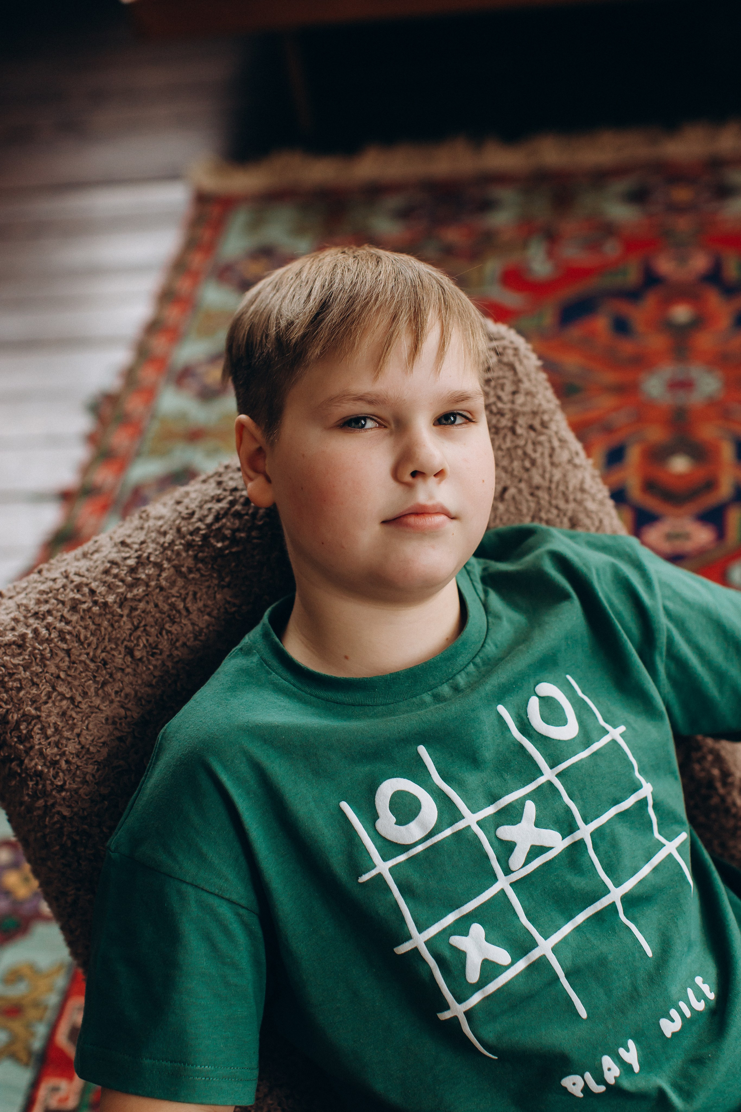 Семейная фотосессия в студии для Елены и ее семьи. Семейный, детский и школьный фотограф в Москве Рудницкая Анна