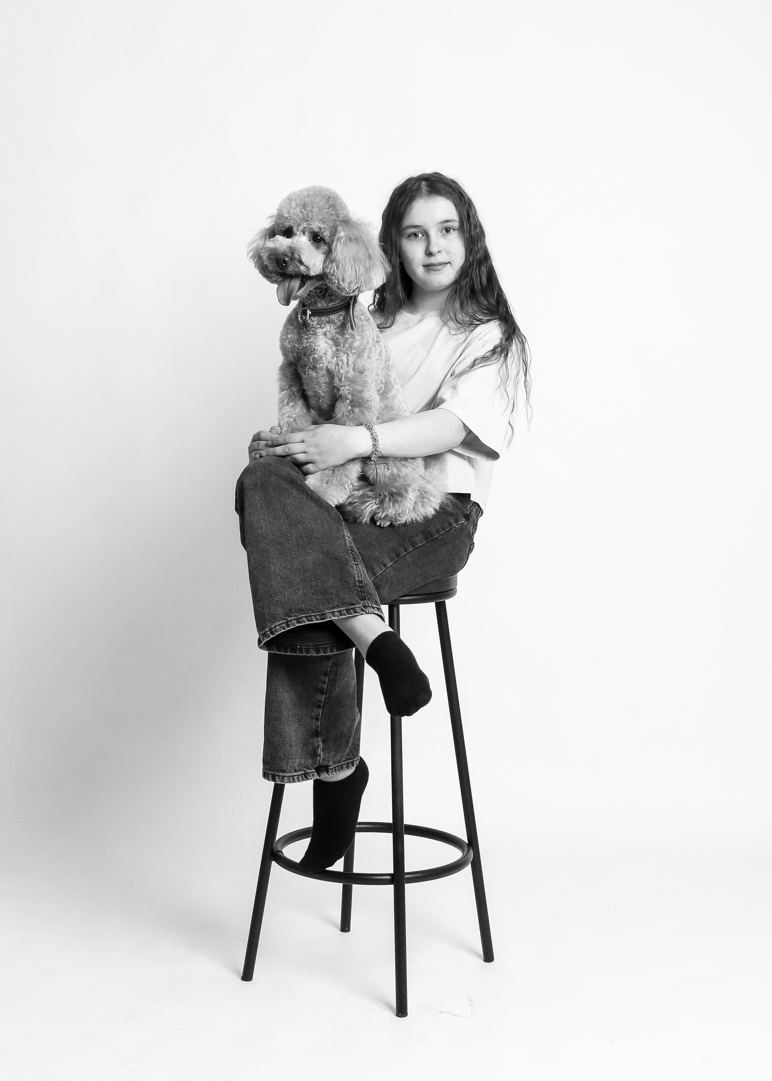 Собака тоже член семьи. Фотостудия Автопортретная № 2 в Ижевске