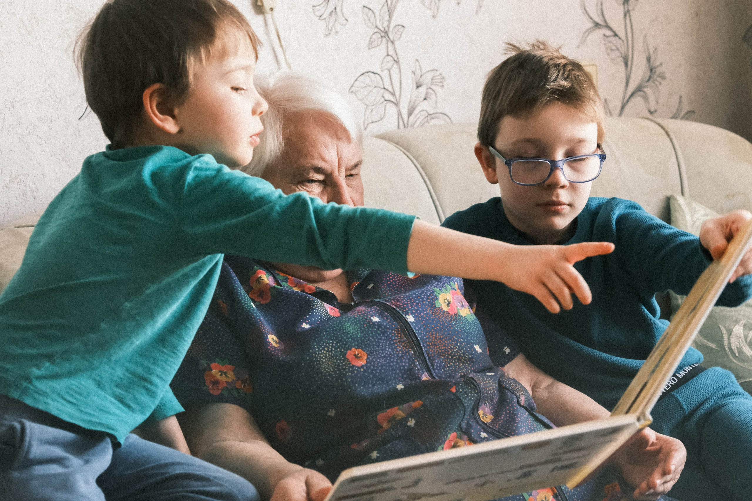 В гостях у бабушки. Семейный фотограф в Москве Кондрашова Ирина