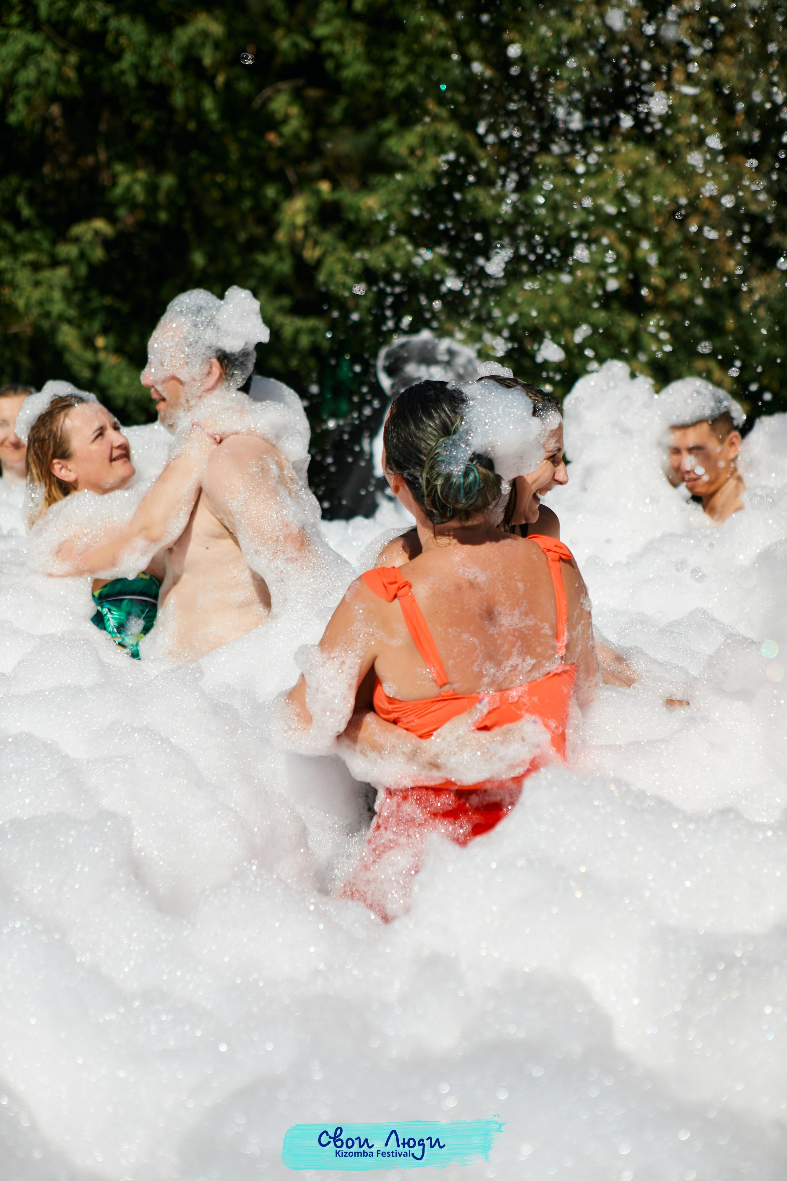 Foam party. Свадебный фотограф