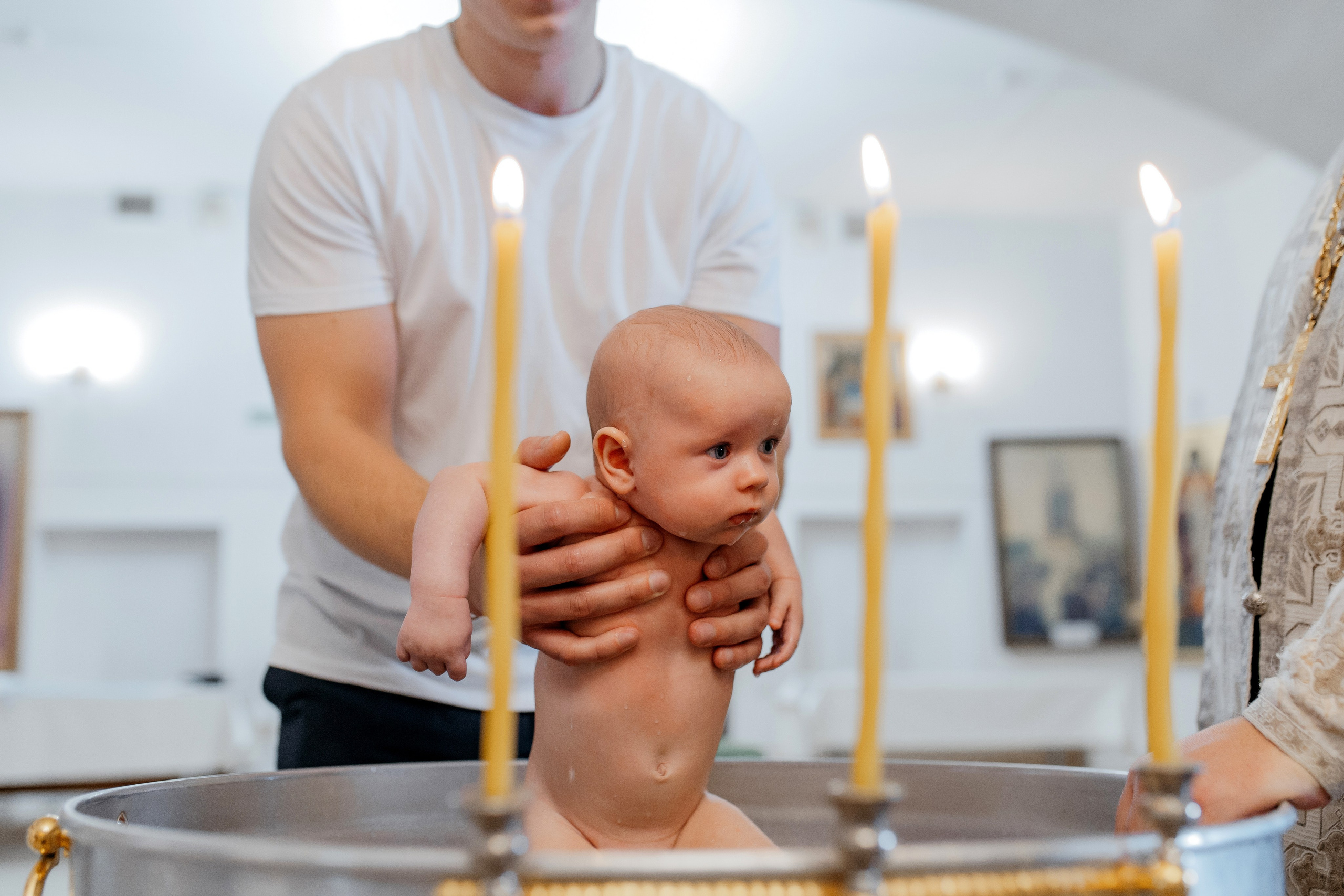 Таинство Крещения Михаила. Свадебный и Семейный Фотограф в Краснодаре