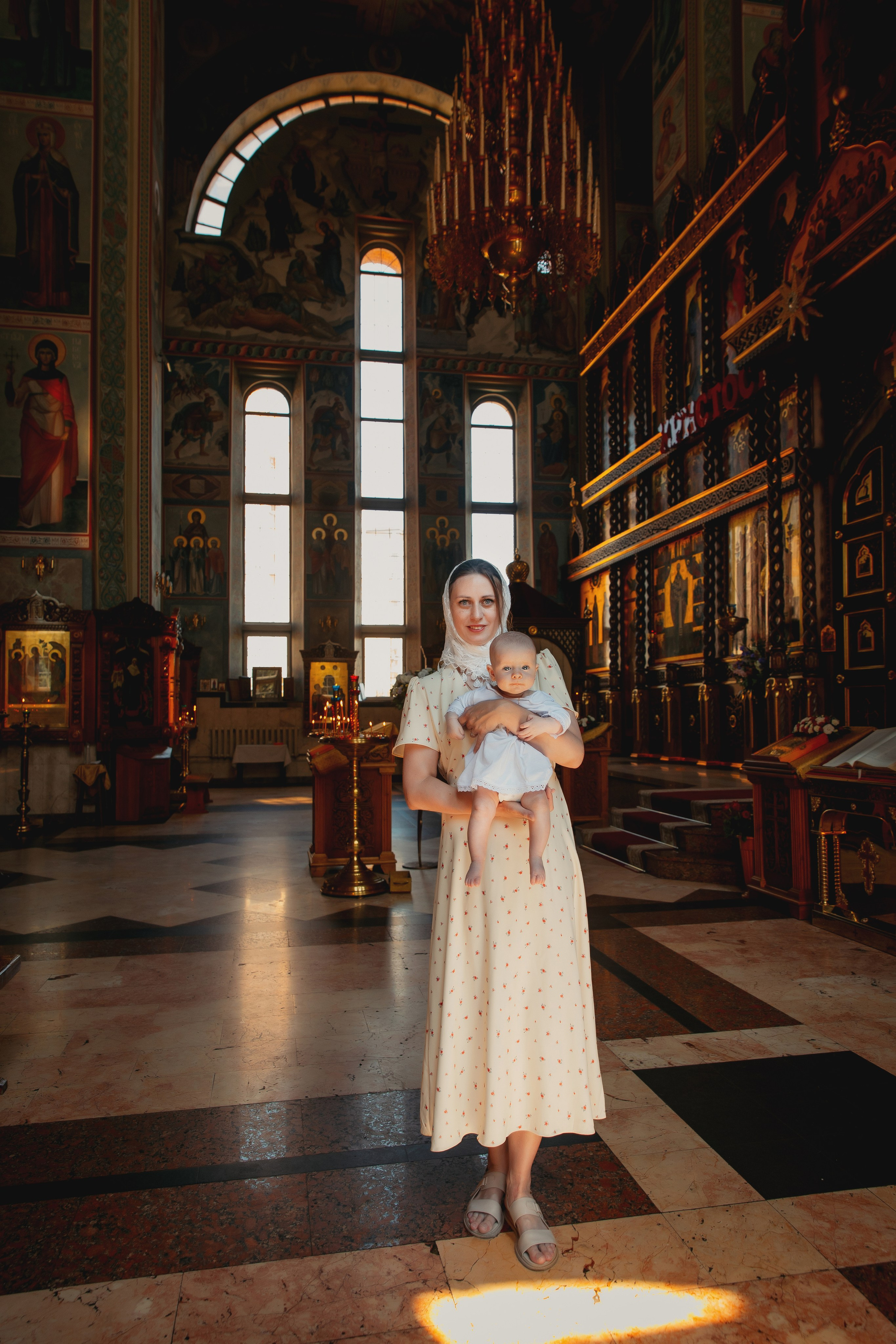 Таинство Крещения Михаила. Свадебный и Семейный Фотограф в Краснодаре